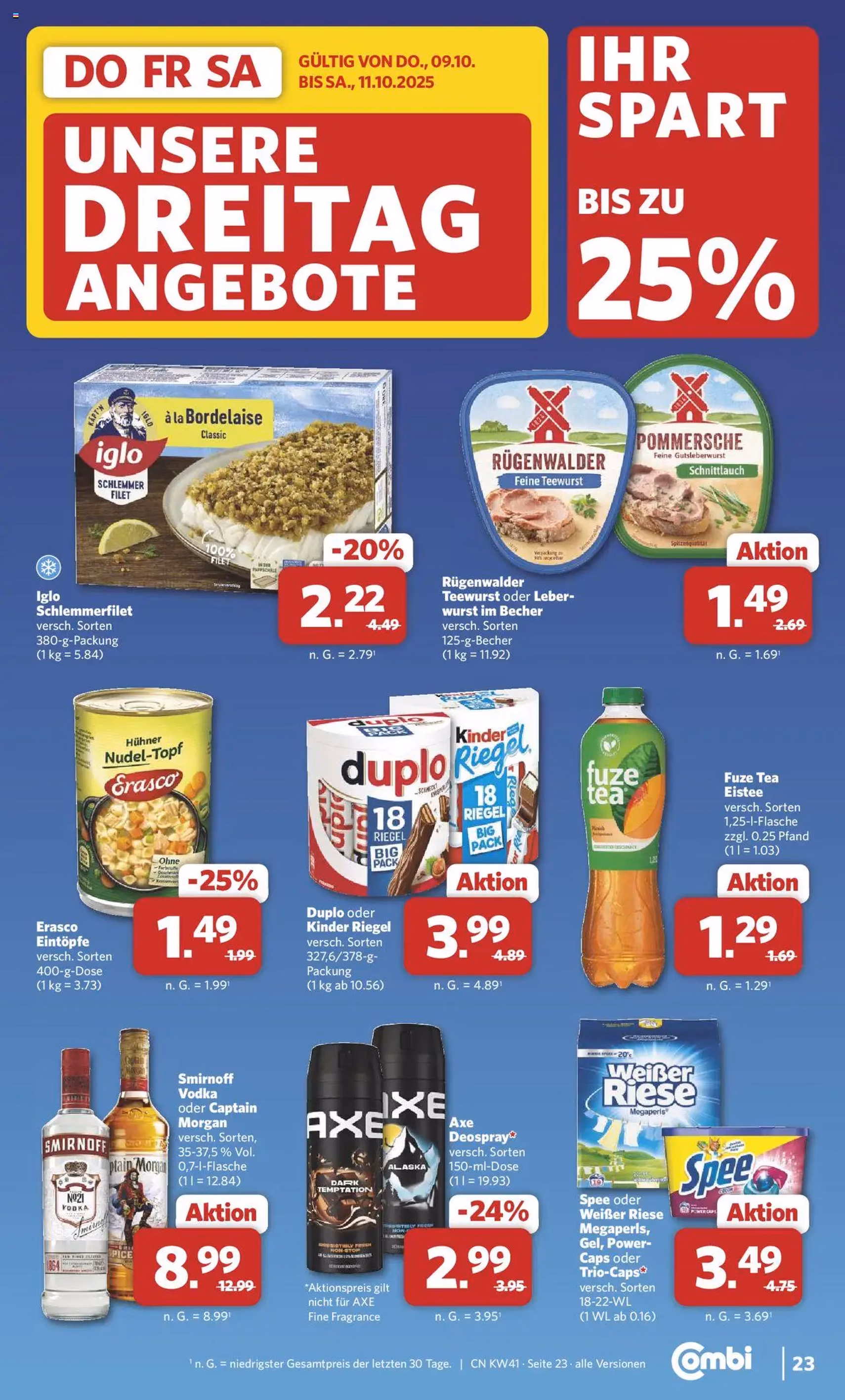 Combi Prospekt - Gültiger Prospekt ab 06.10.2025, Seite 29 von insgesamt 33