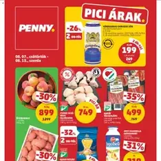 PENNY Akciós újság - szórólap előnézete érvényes 2025.08.07. -tól