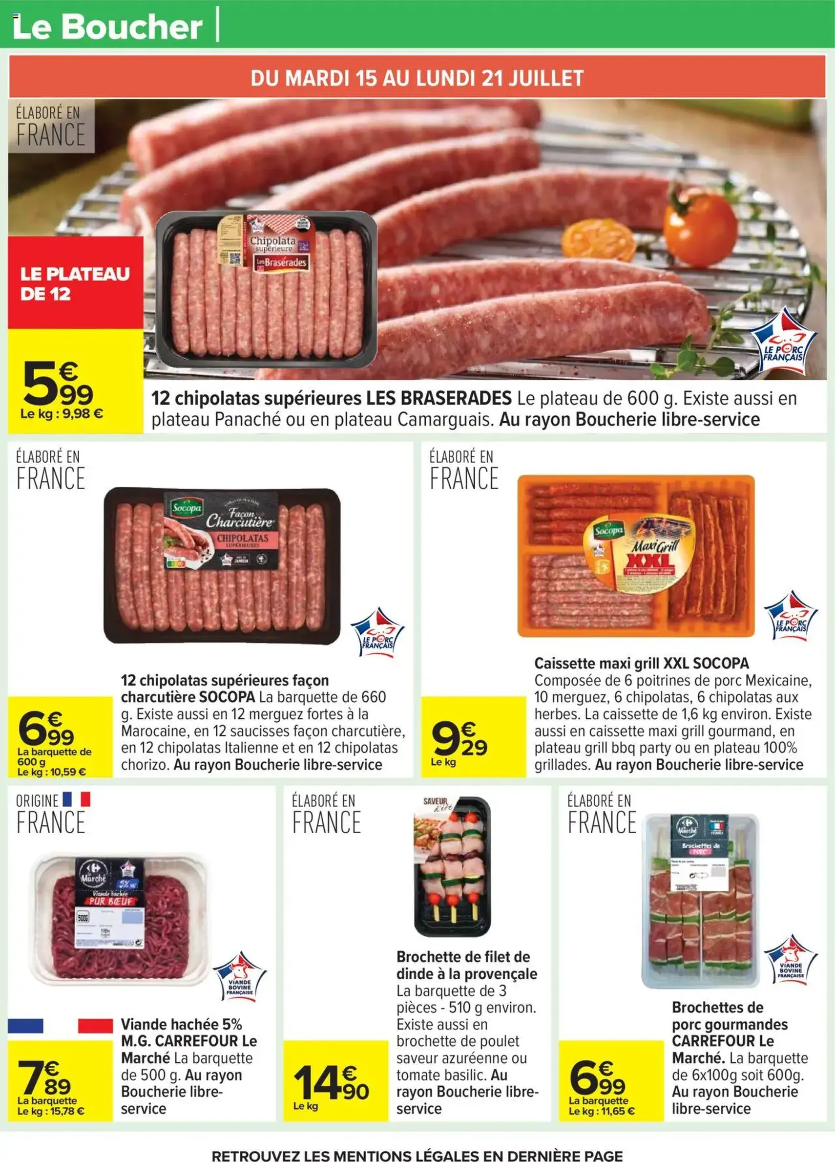 Carrefour catalogue semaine 29 - brochure valable à partir du 15/07/2025, page 16 sur 95