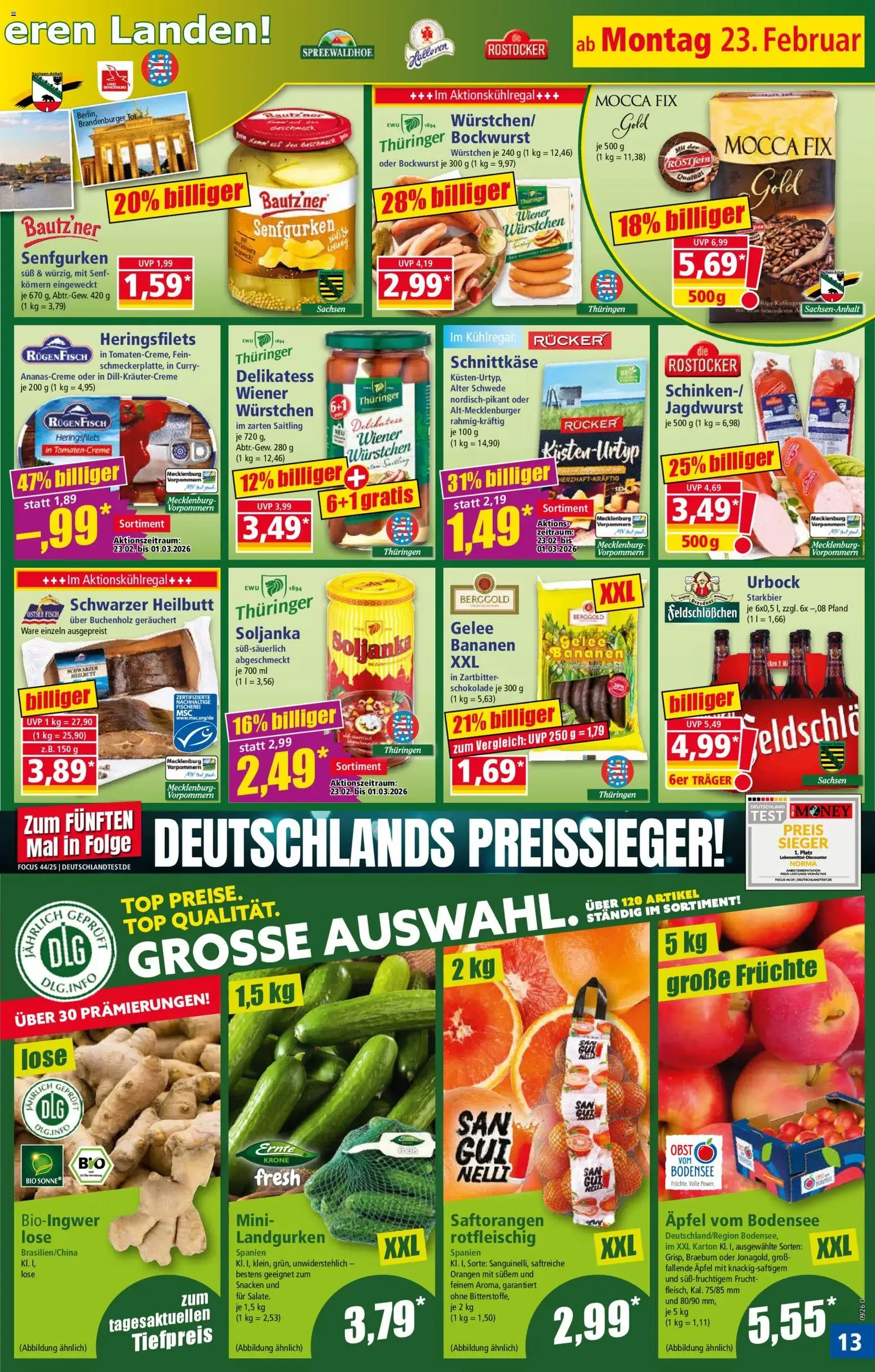 Norma Prospekt - Gültiger Prospekt ab 23.02.2026, Seite 13 von insgesamt 20