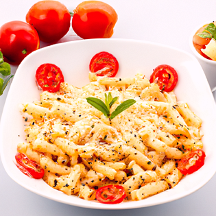 Recipe preview TikTok Tomato Cheese Pasta