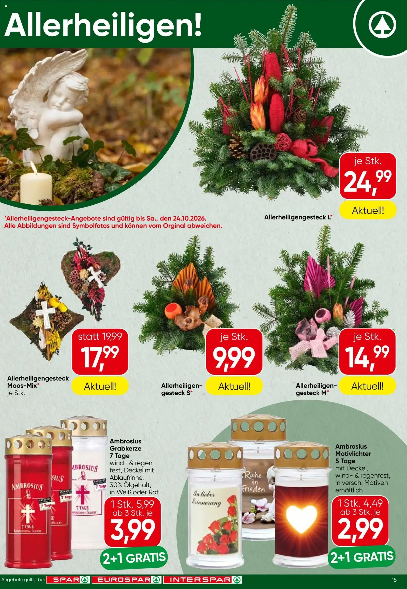 Spar Flugblatt - Gültiger Prospekt ab 22.10.2026, Seite 15 von insgesamt 20