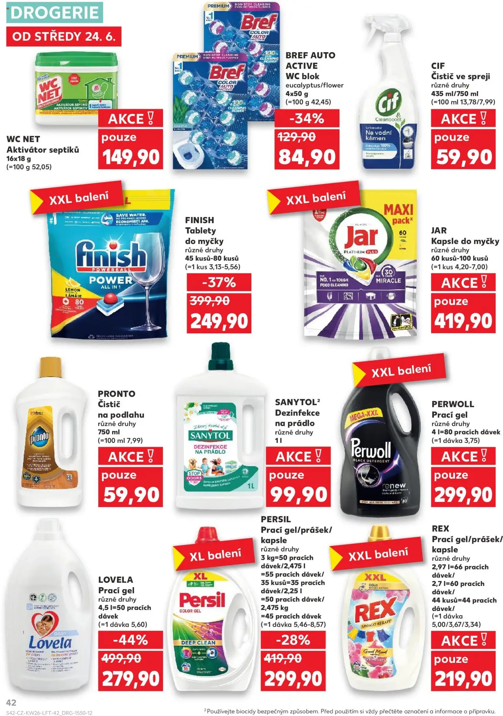 Kaufland leták - platný leták od 24.06.2026 strana 42 z 54