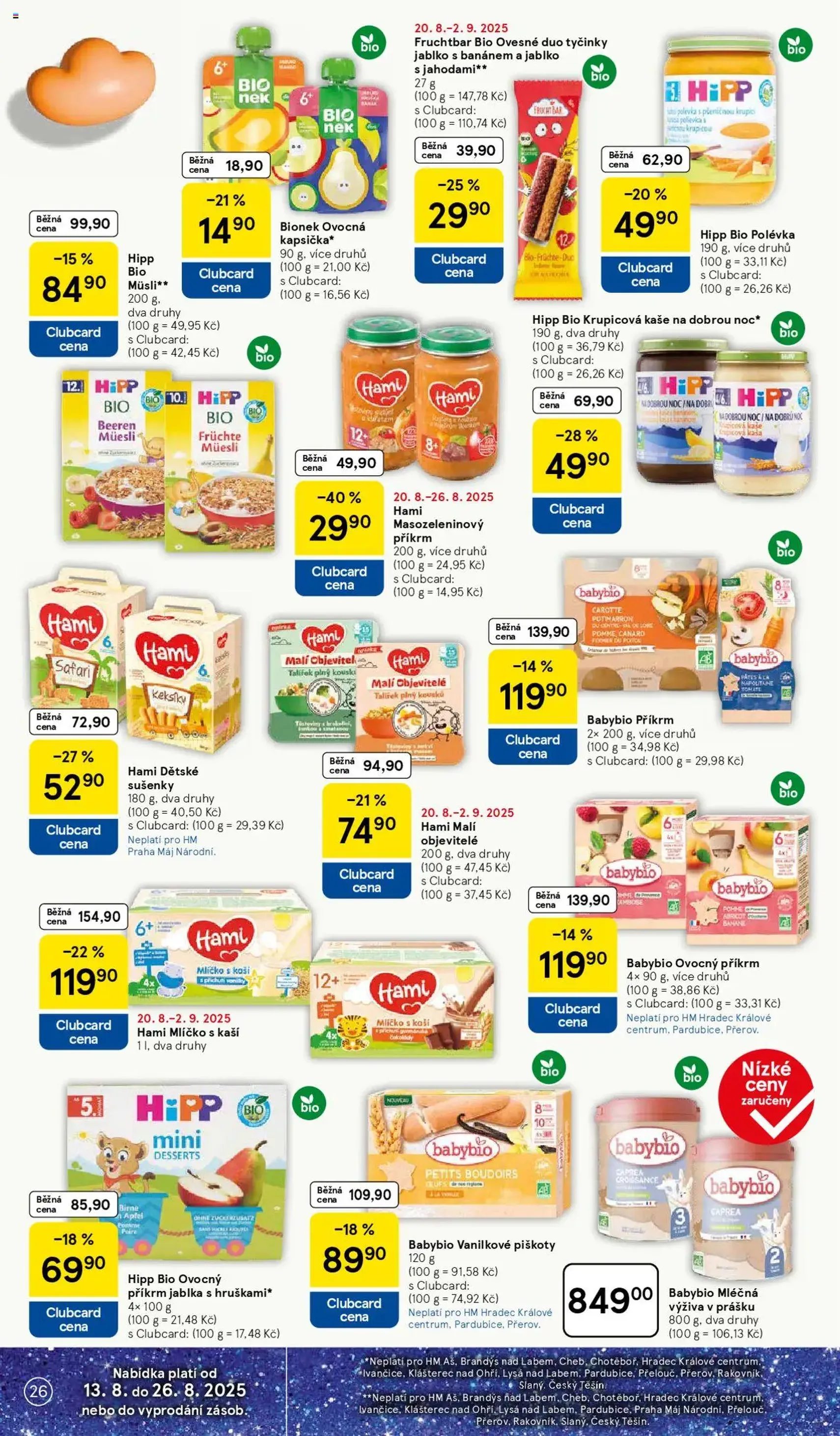 Tesco leták - Hypermarket - platný leták od 20.08.2025 strana 26 z 34 Tesco leták - Hypermarket - platný leták od 20.08.2025 strana 26 z 34