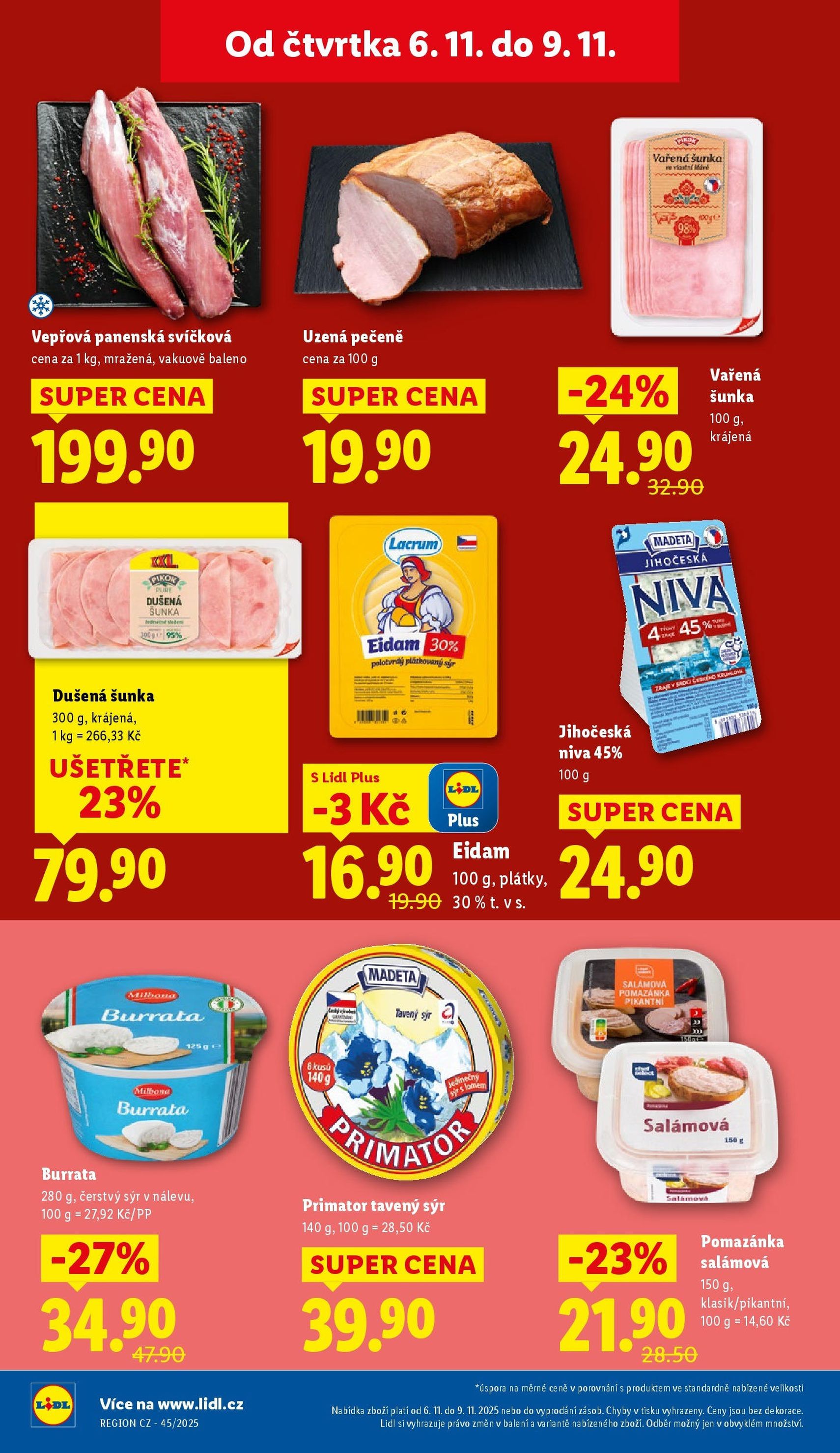 Lidl leták - platný leták od 06.11.2025 strana 16 z 61
