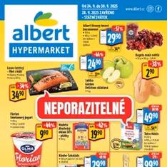Albert leták - Hypermarket - náhled letáku platný od 24.09.2025