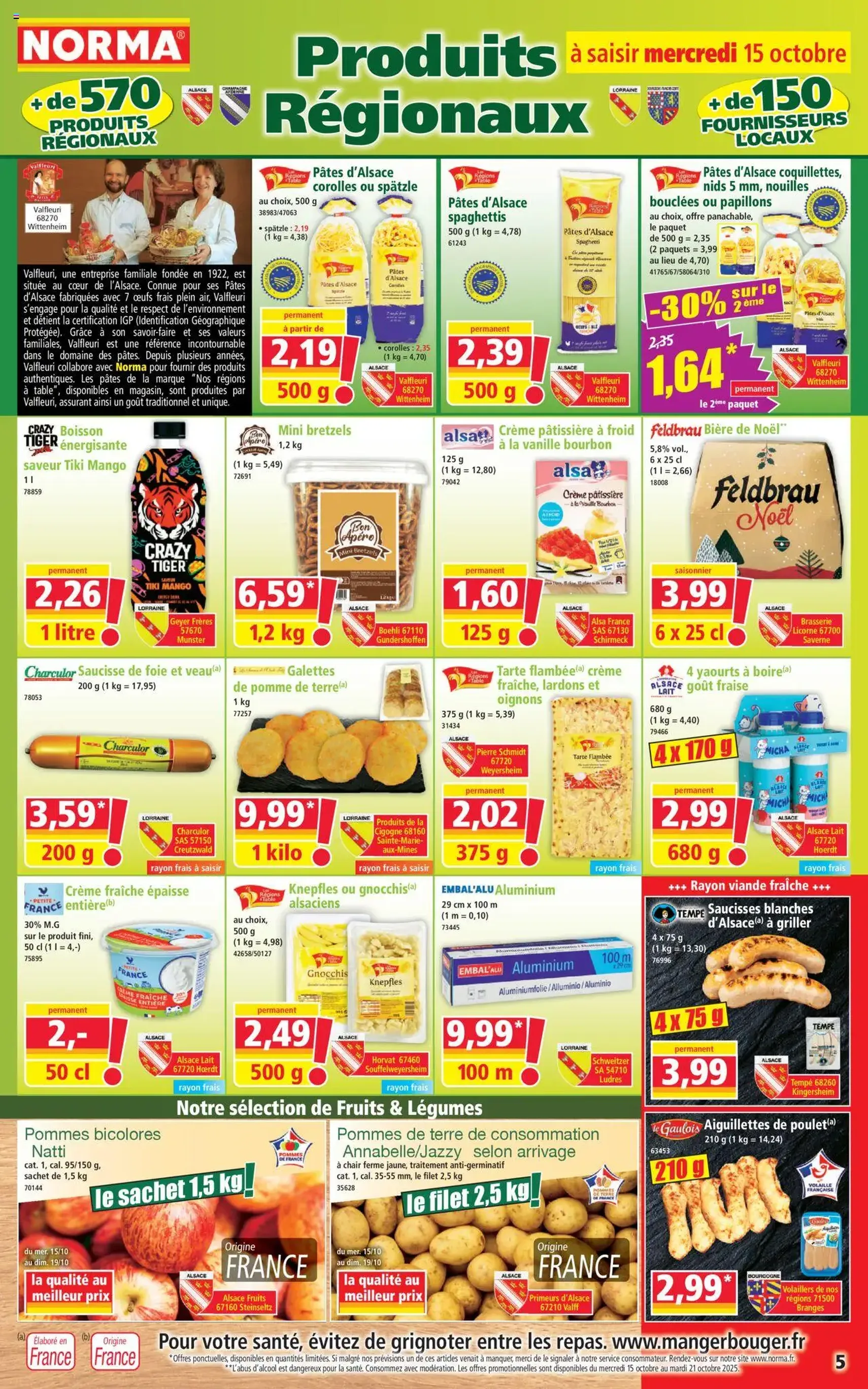 Norma catalogue - brochure valable à partir du 15/10/2025, page 5 sur 14 Norma catalogue - brochure valable à partir du 15/10/2025, page 5 sur 14