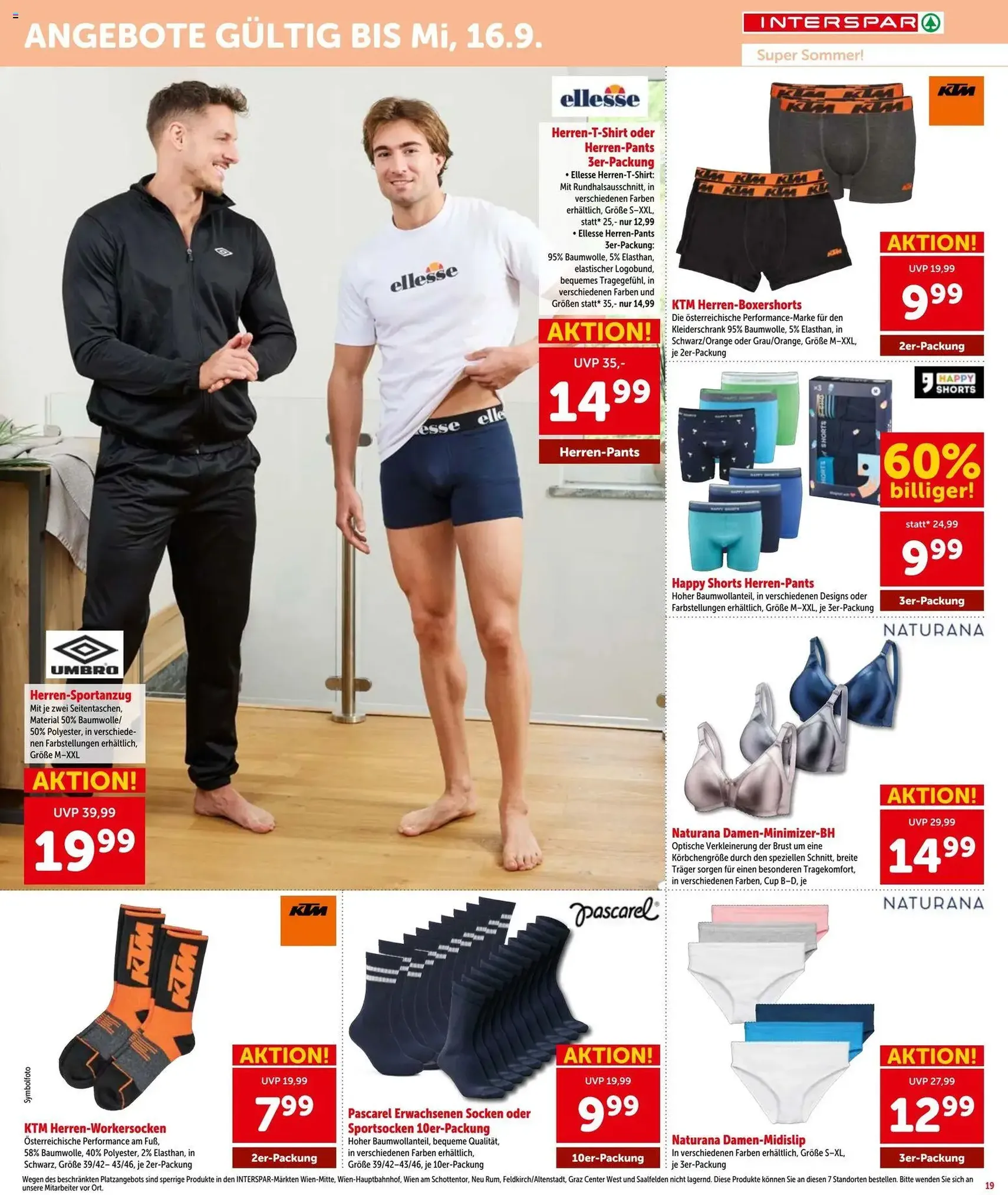 Interspar - Flugblatt - Gültiger Prospekt ab 27.08.2026, Seite 19 von insgesamt 20