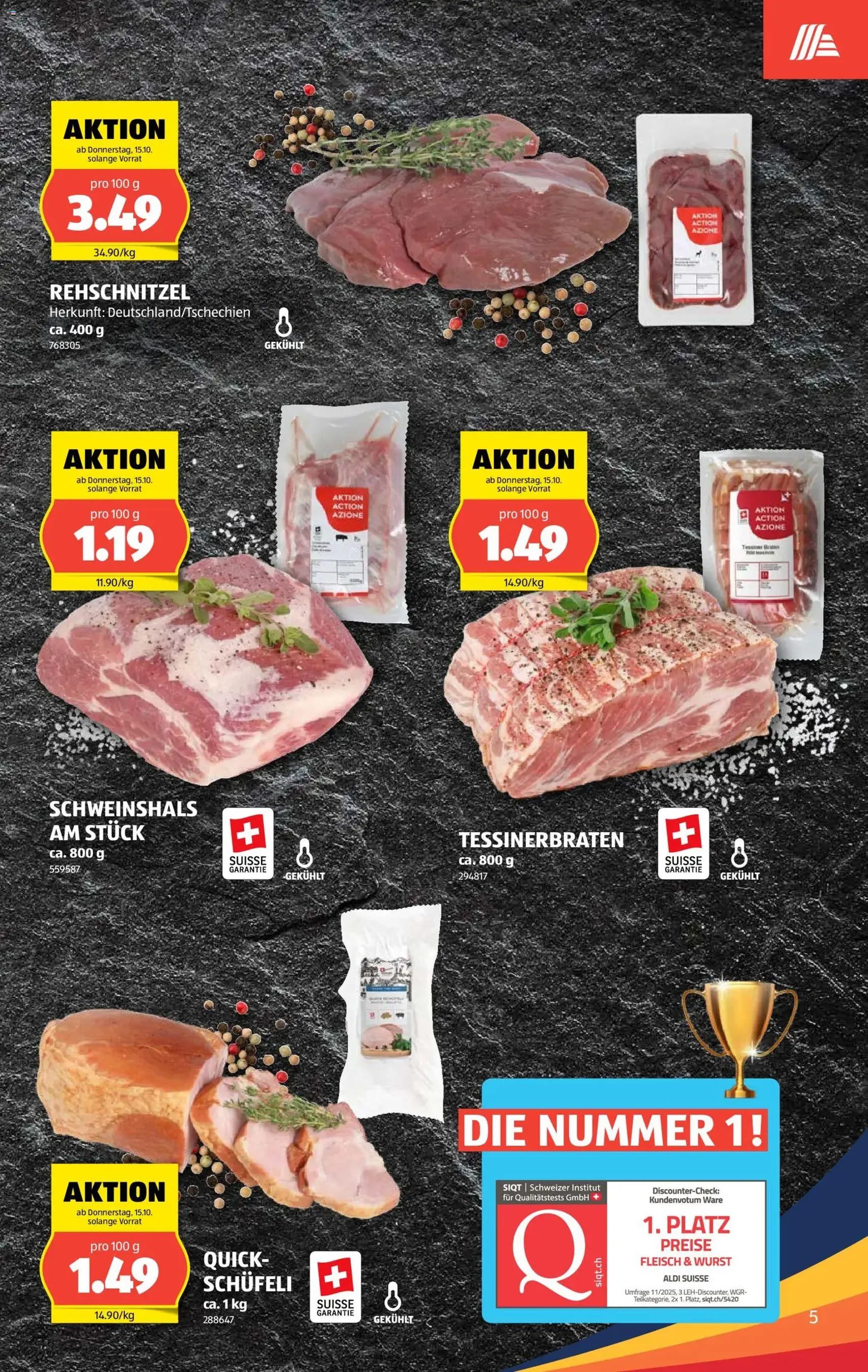 Aldi aktionen - Gültiger Prospekt ab 15.10.2026, Seite 5 von insgesamt 38