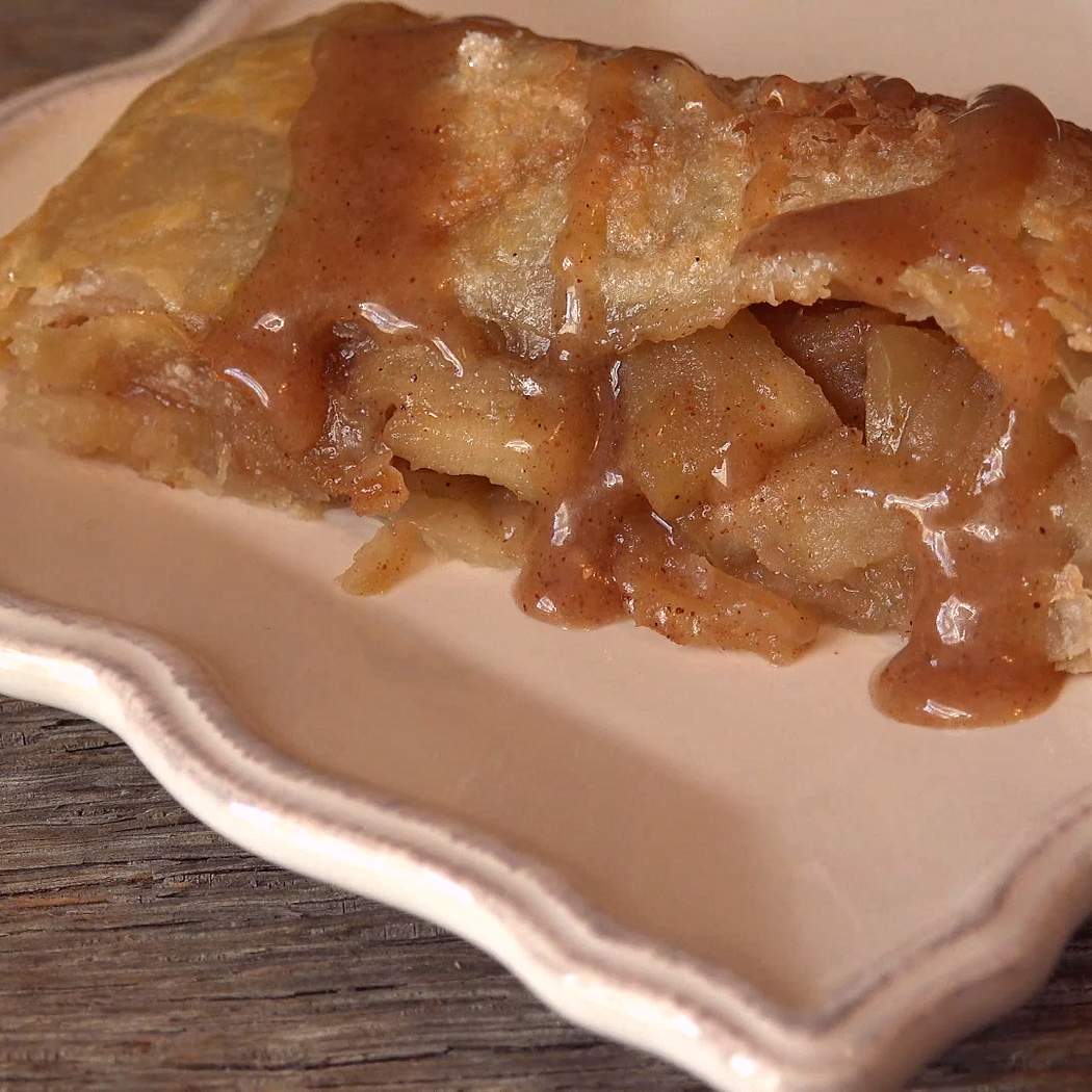 Strudel di mele con pasta sfoglia