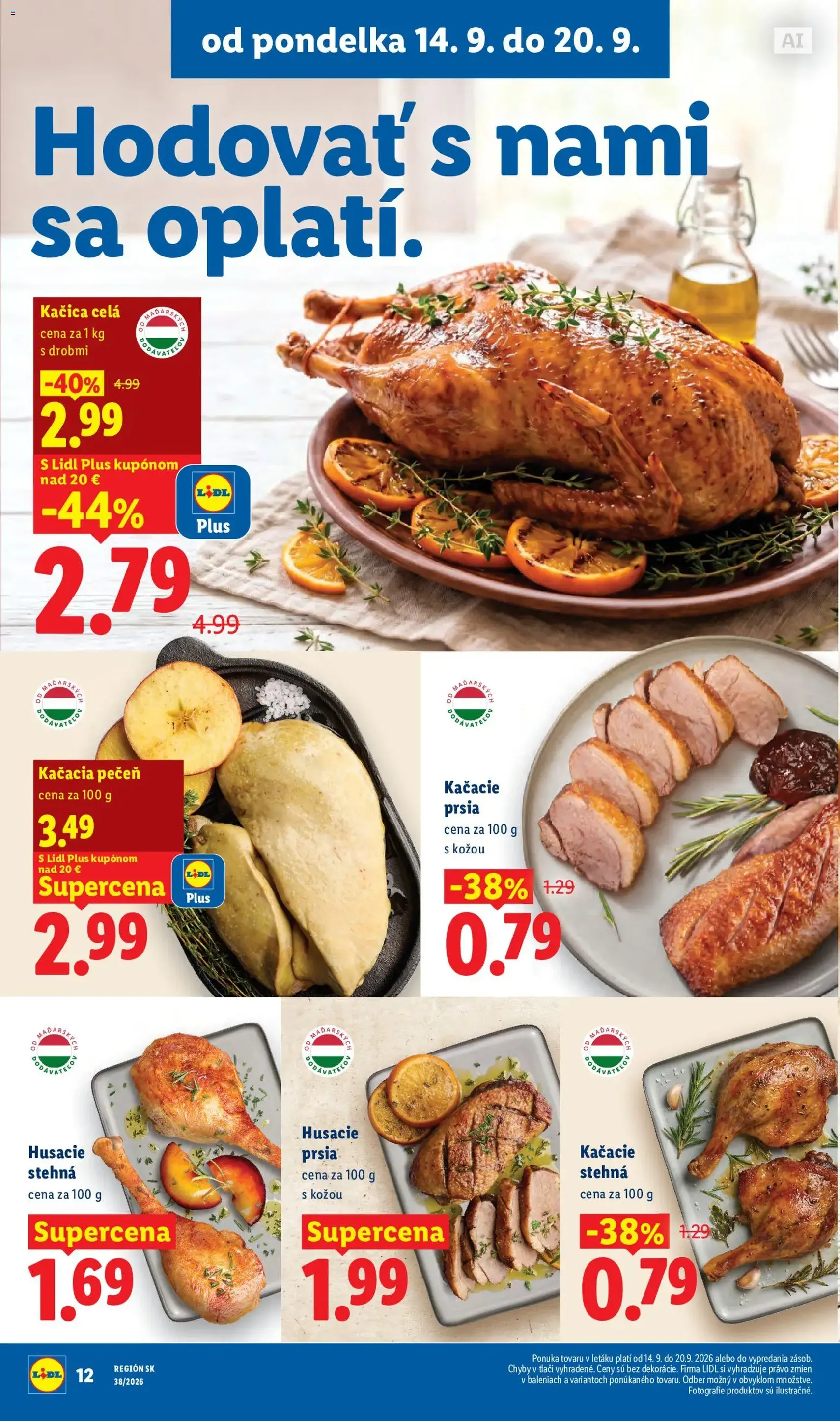 Lidl leták - platný leták od 14.09.2026 strana 18 z 105