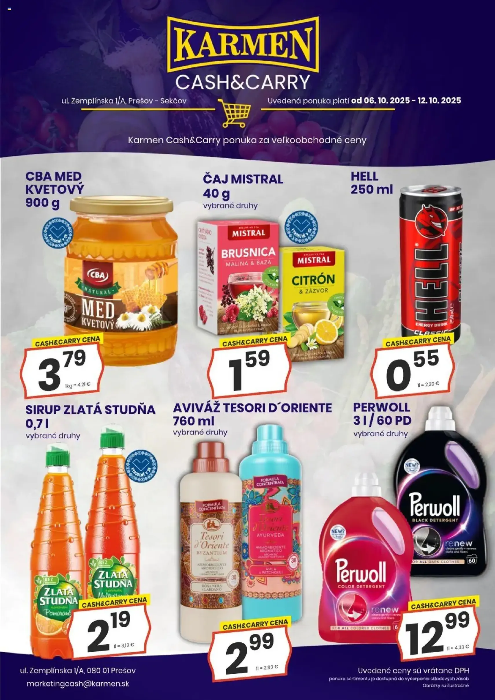 KARMEN CBA leták - platný leták od 06.10.2025 strana 2 z 9