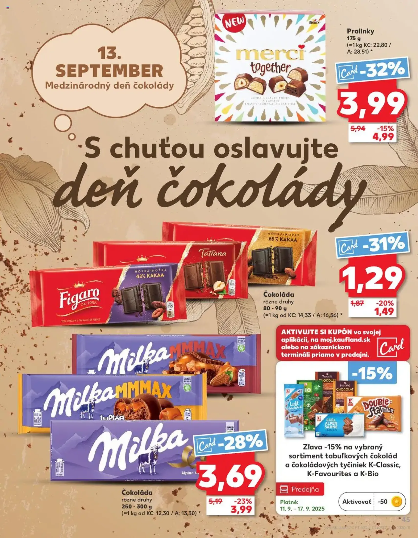 Kaufland Bratislava-Avion - platný leták od 11.09.2025 strana 45 z 78