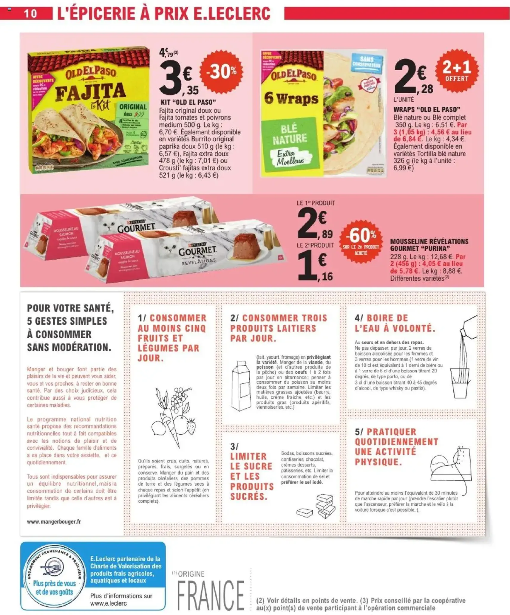 E.Leclerc catalogue de la semaine 31 - brochure valable à partir du 29/07/2025, page 10 sur 28