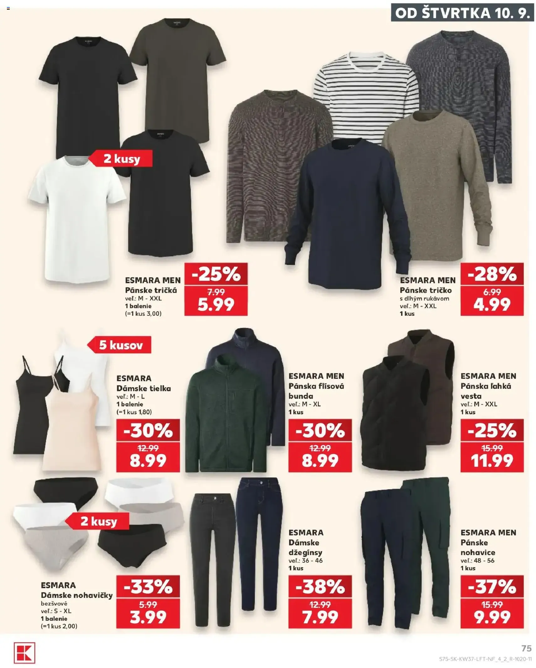 Kaufland leták - platný leták od 10.09.2026 strana 75 z 84