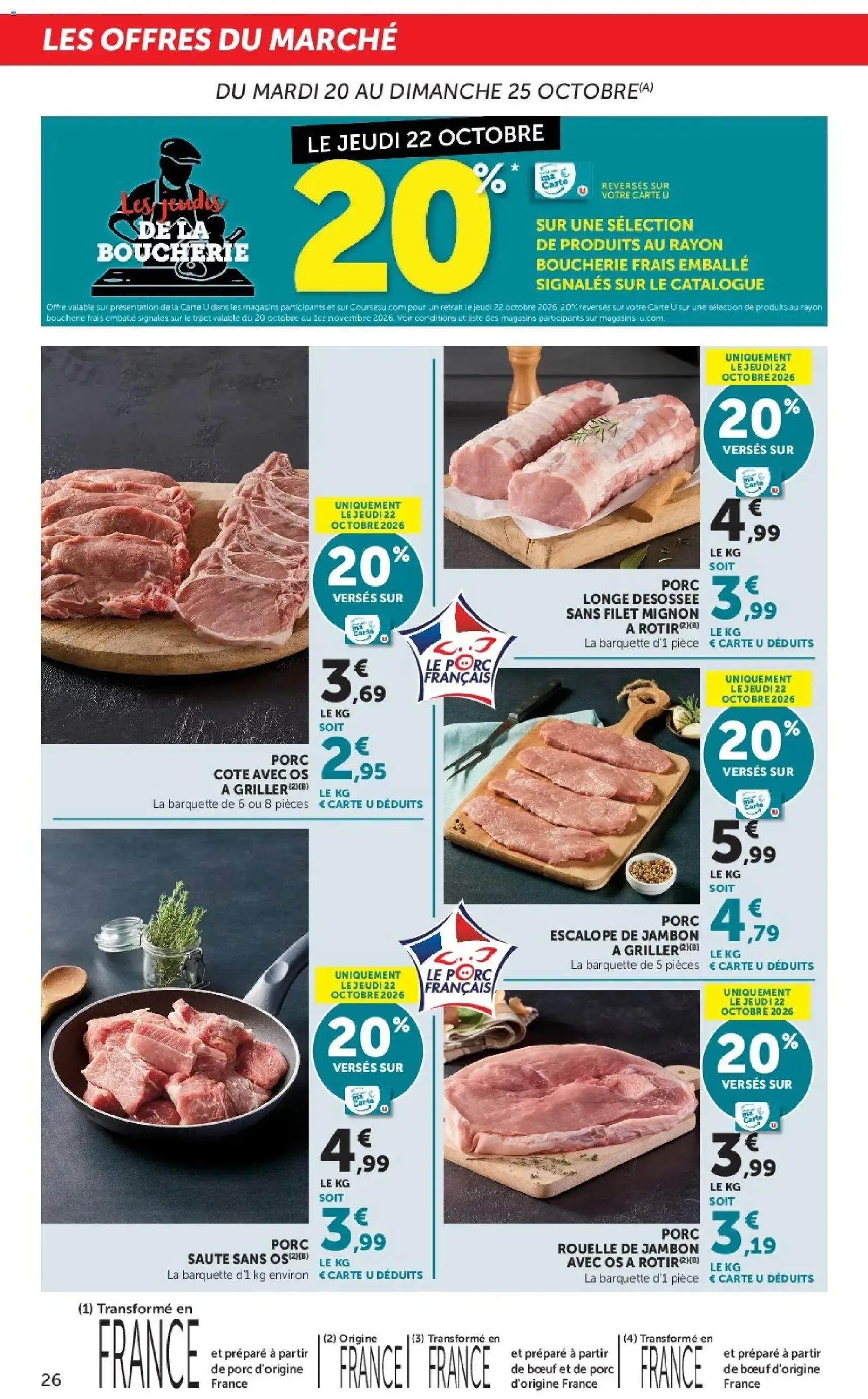 Super U catalogue - brochure valable à partir du 20/10/2026, page 26 sur 40
