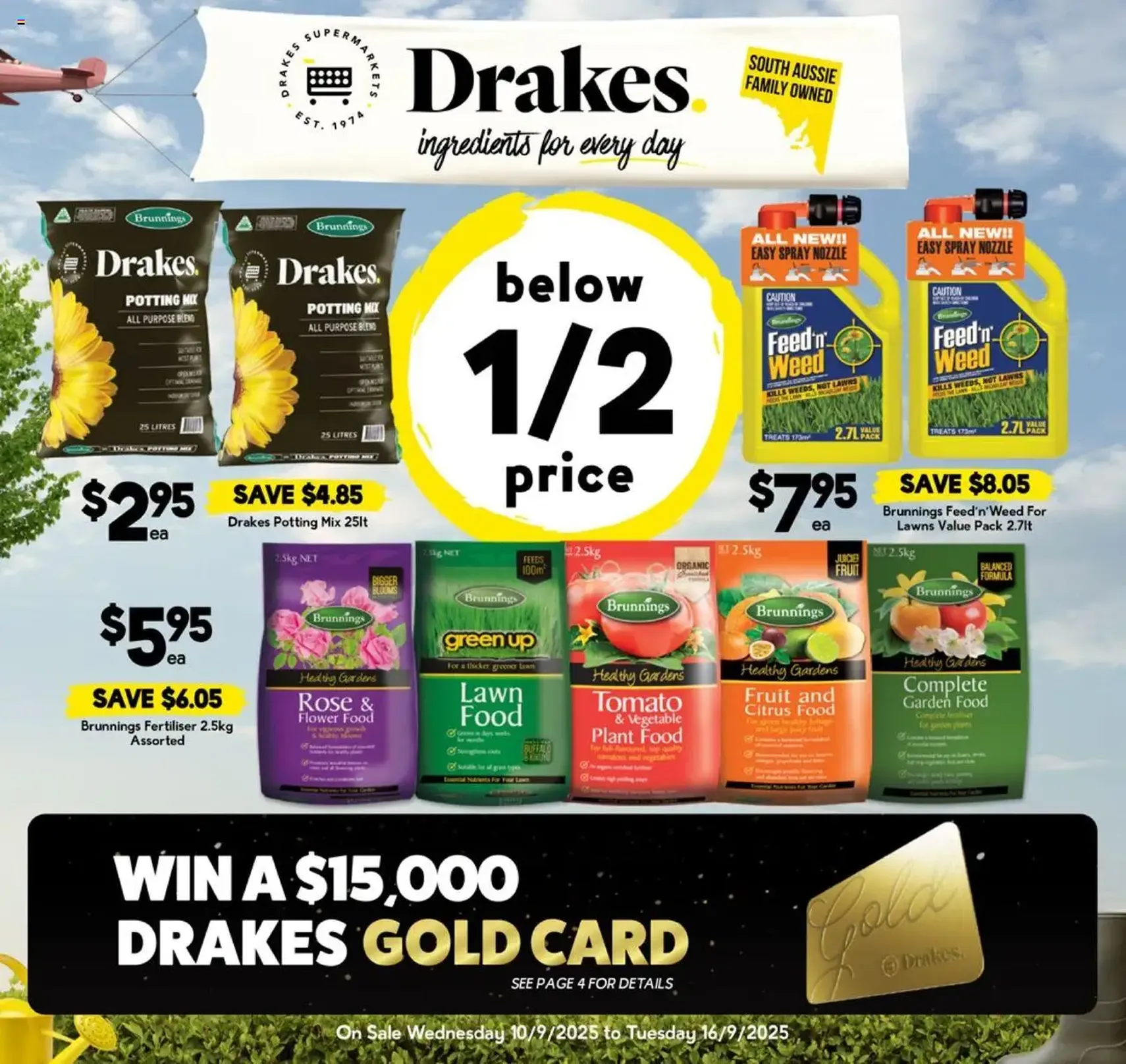 Drakes Catalogue SA - valid flyer from 10/09/2025, page 1 of 20