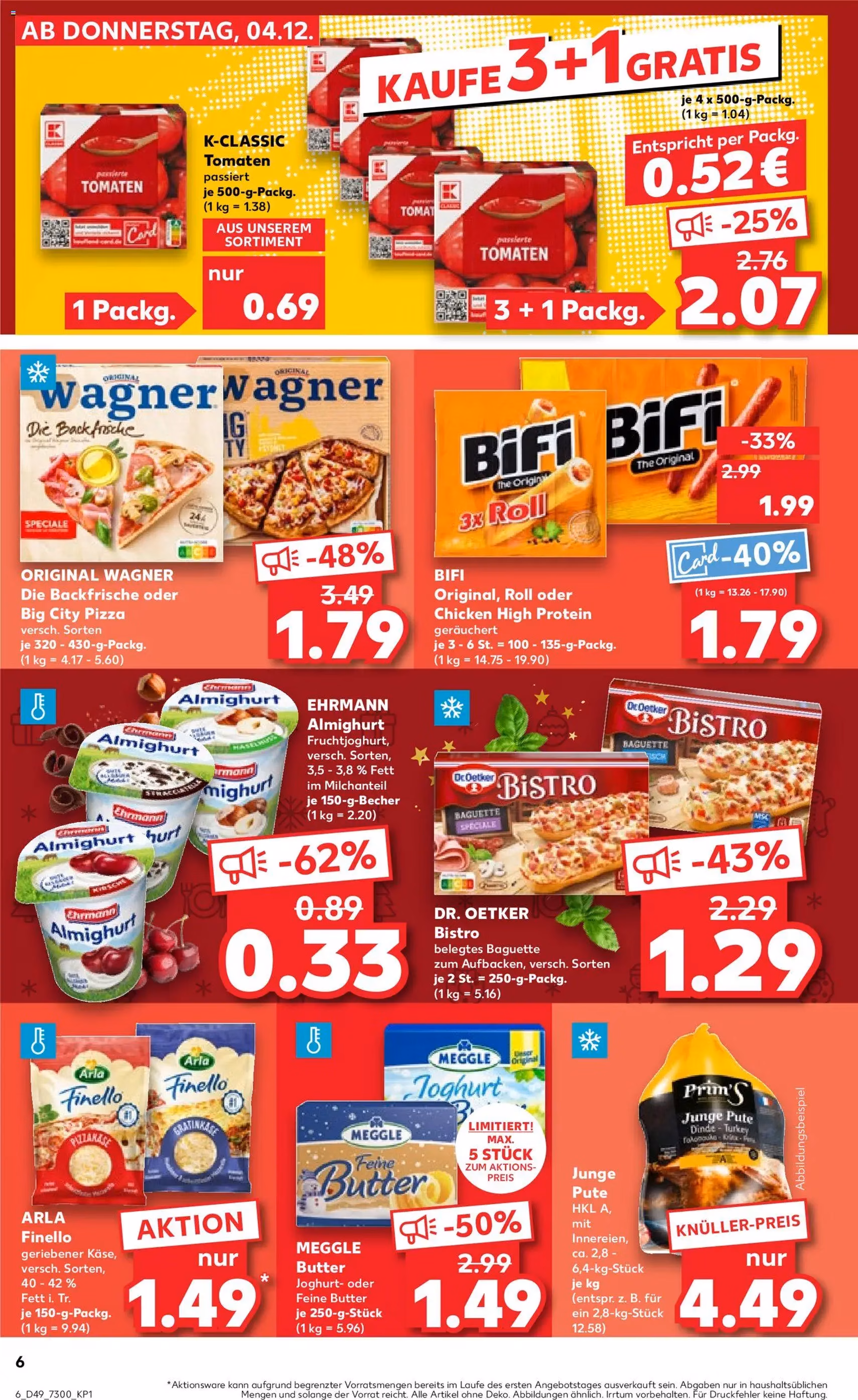 Kaufland Prospekt - Gültiger Prospekt ab 04.12.2025, Seite 6 von insgesamt 66