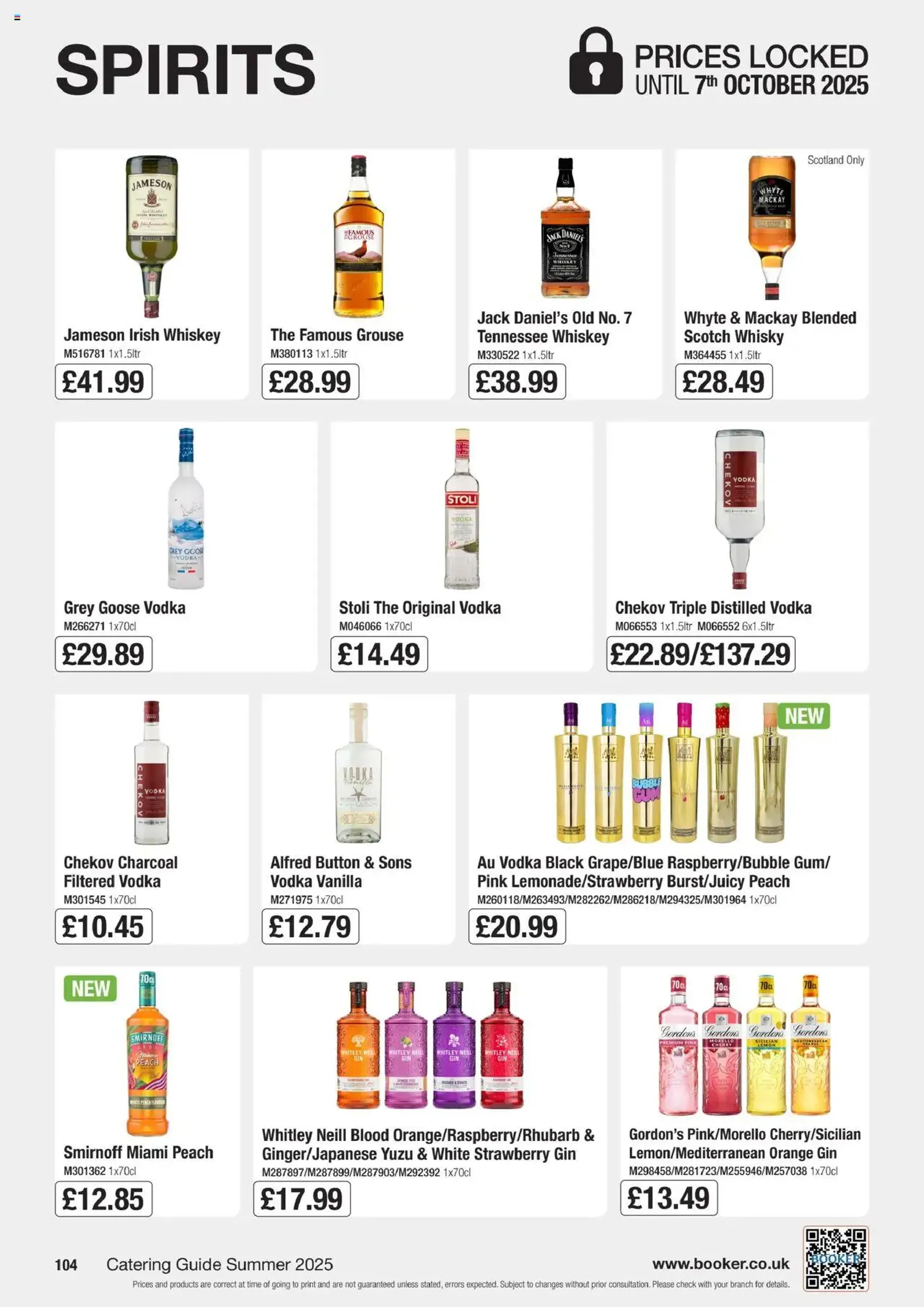 Booker Wholesale - Offers - valid flyer from 18/06/2025, page 104 of 132 Booker Wholesale - Offers - valid flyer from 18/06/2025, page 104 of 132