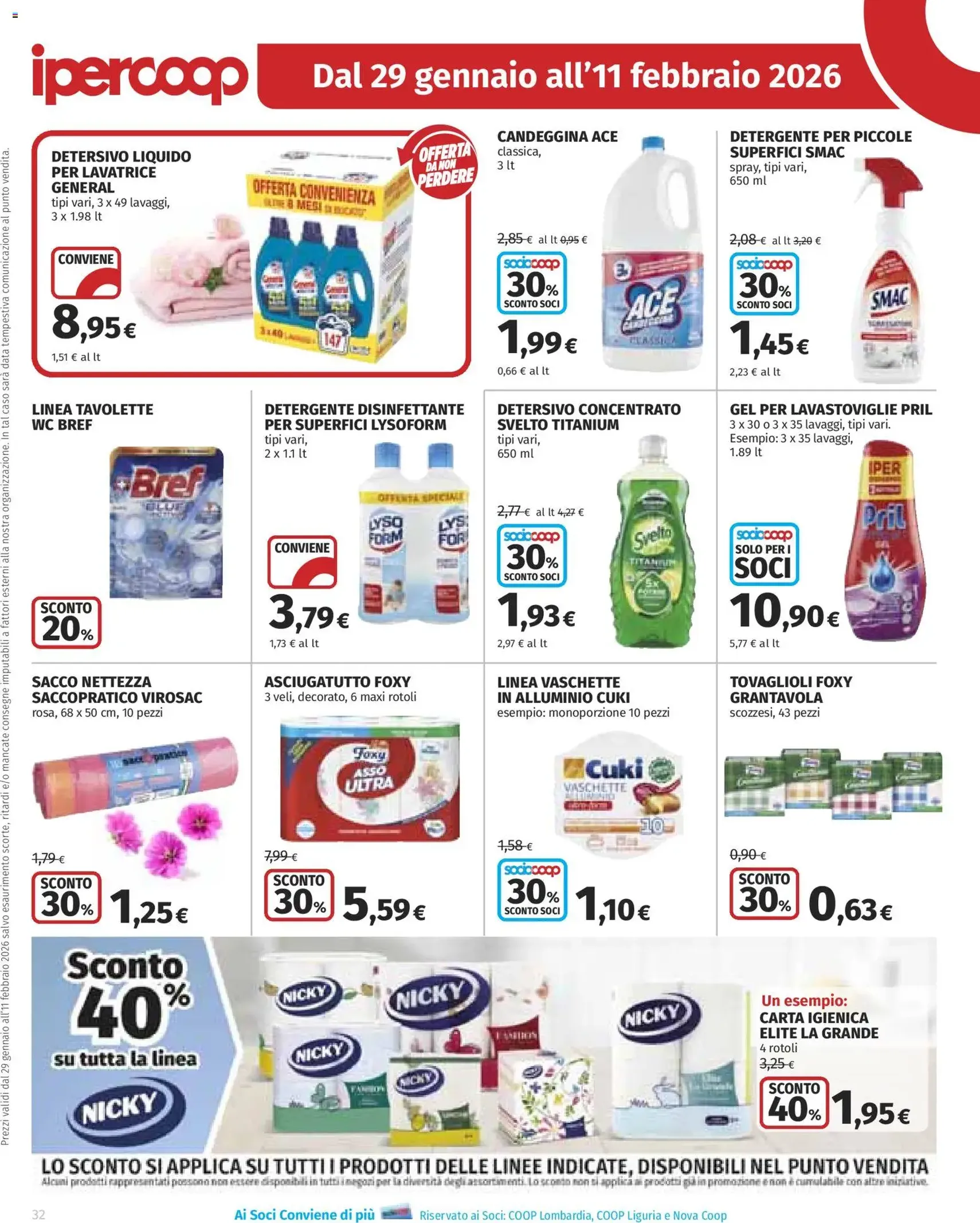 Volantino Ipercoop - volantino valido dal 29/01/2026 pagina 32 di 46