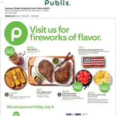 Publix Weekly Ad - Flyer preview valid from 07/02/2025