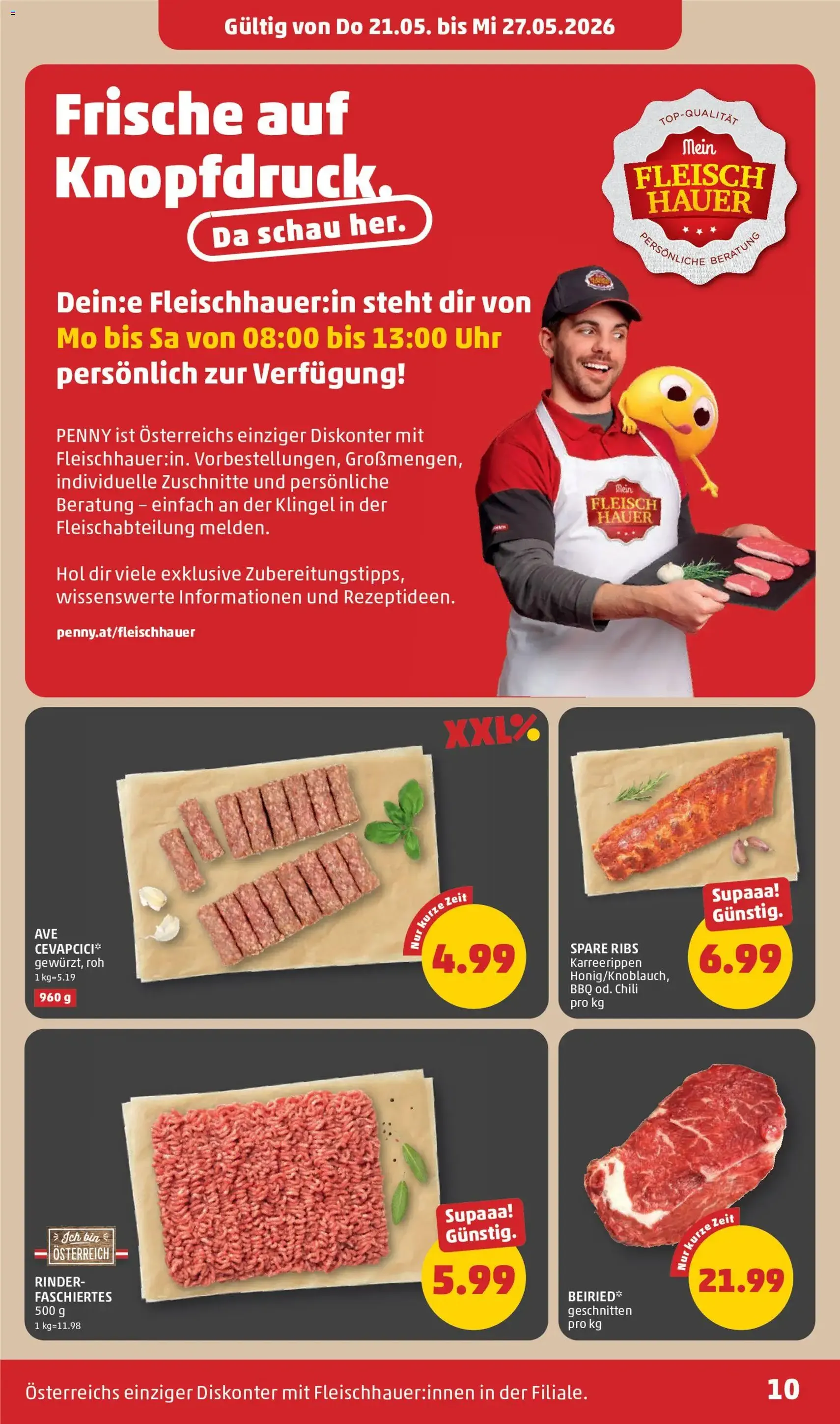 Penny Markt Flugblatt - Gültiger Prospekt ab 21.05.2026, Seite 10 von insgesamt 32