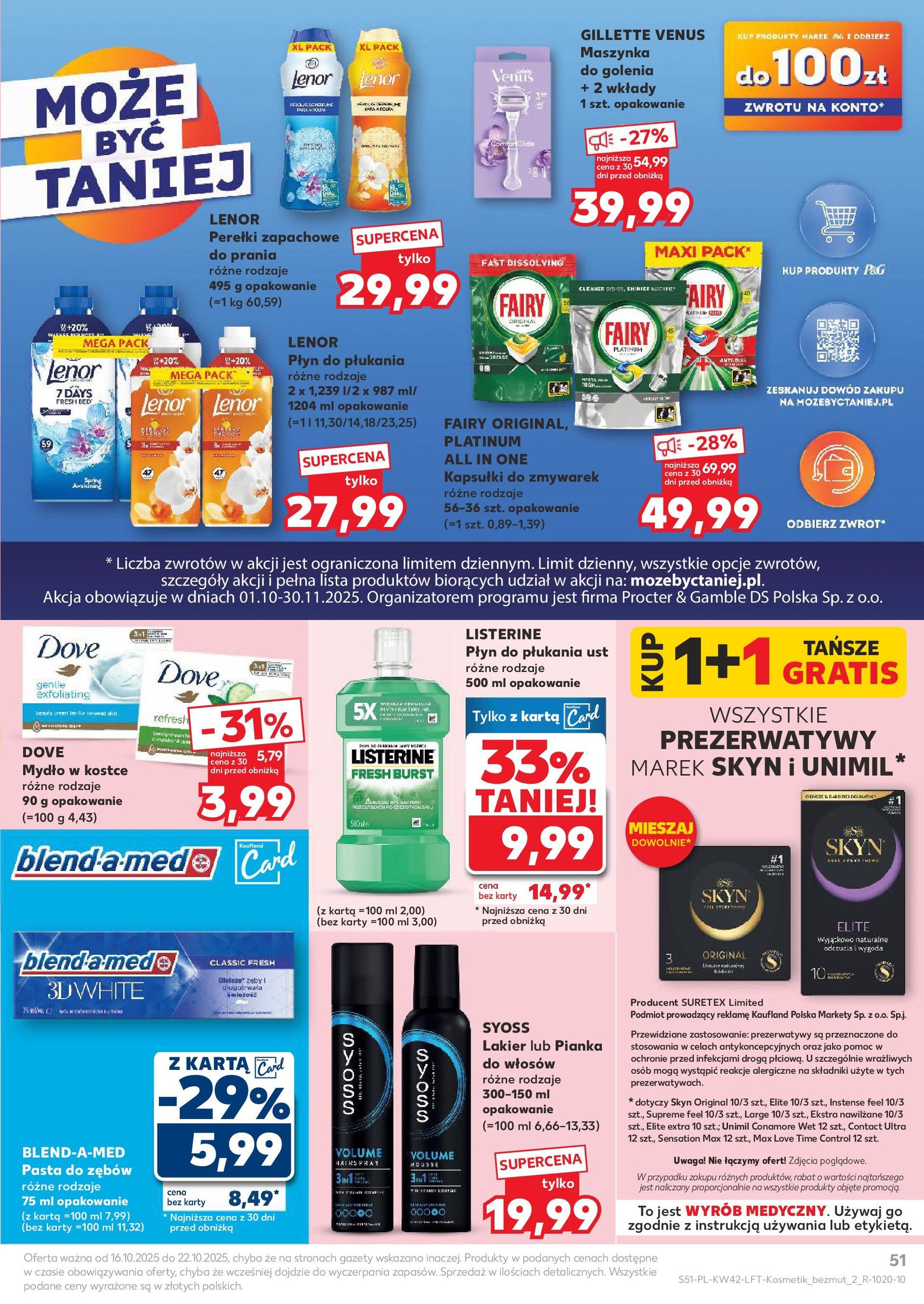 Kaufland gazetka - ważny gazetka od 16.10.2025 strona 51 z 63 Kaufland gazetka - ważny gazetka od 16.10.2025 strona 51 z 63