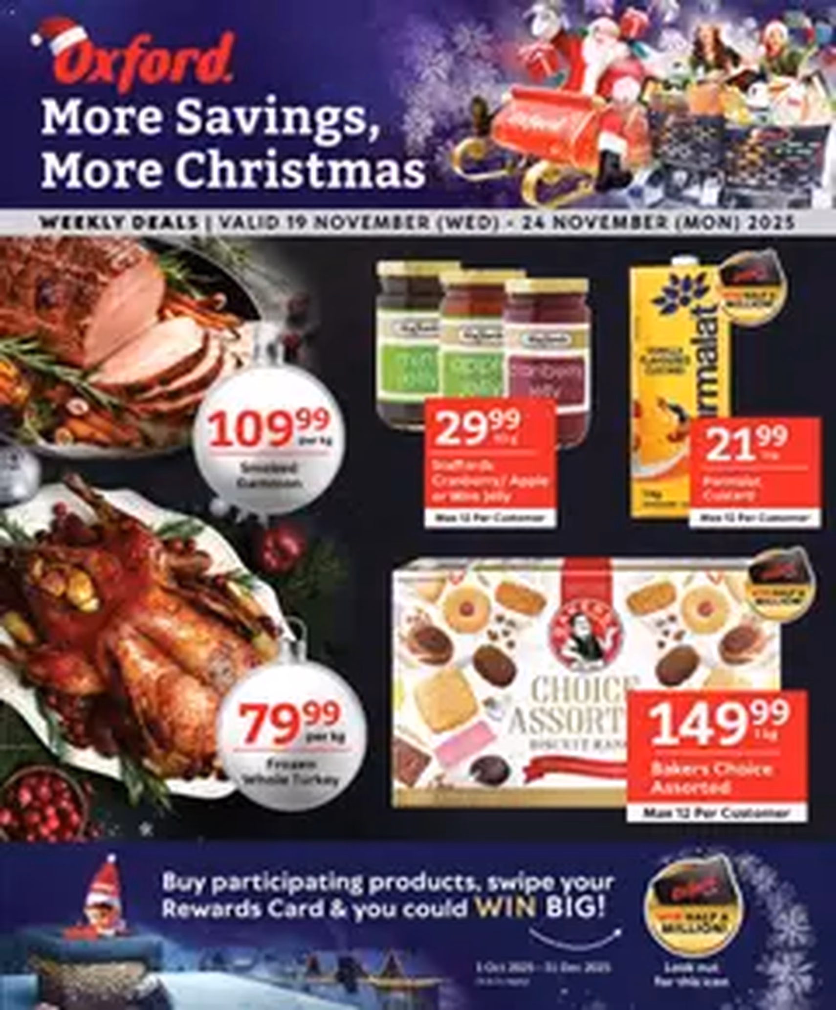 Oxford Freshmarket Specials - valid flyer from 19/11/2025, page 1 of 1