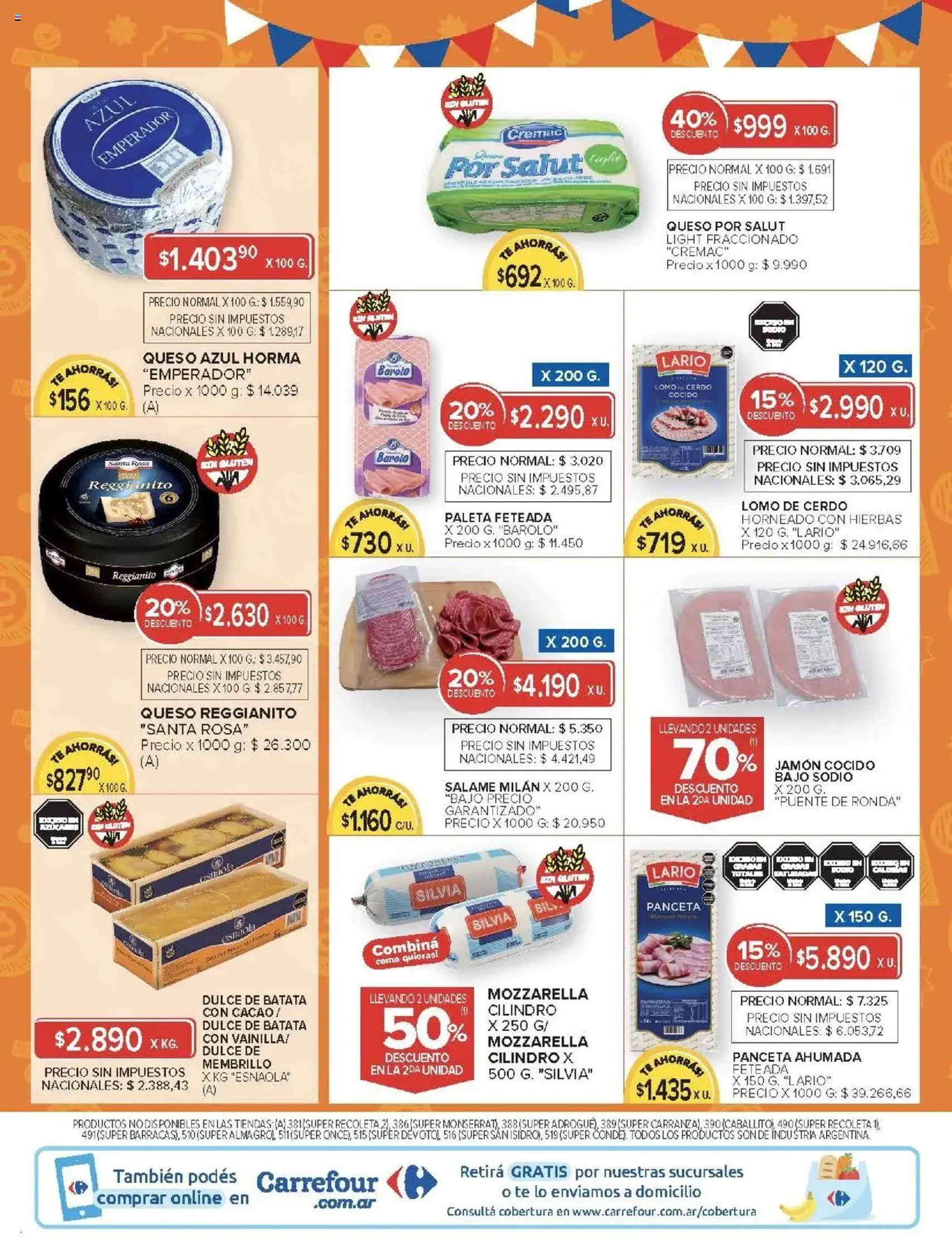 Carrefour Market catálogo - folleto válido desde 22/07/2025 página 4 de 21 Carrefour Market catálogo - folleto válido desde 22/07/2025 página 4 de 21