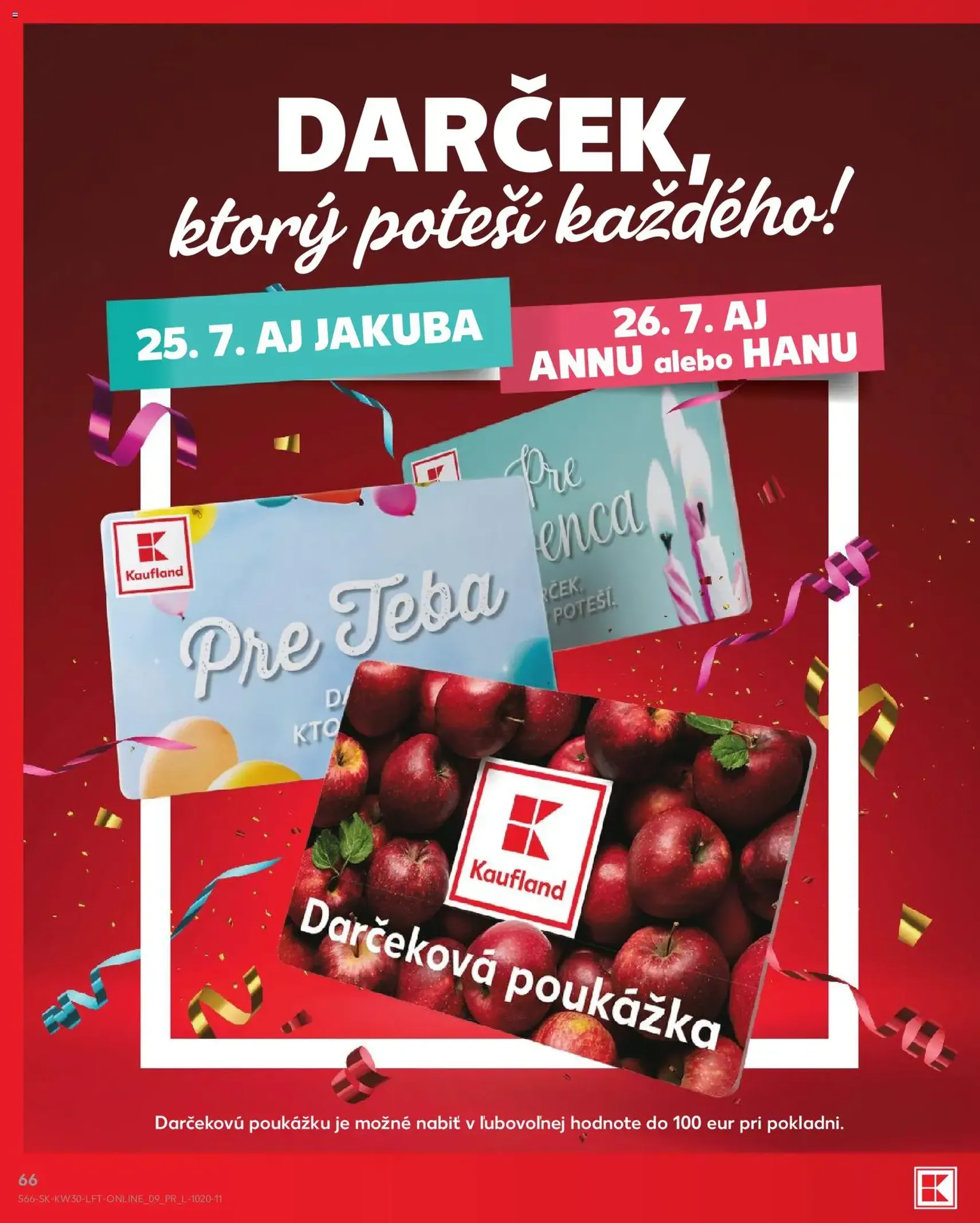 Kaufland leták - platný leták od 23.07.2026 strana 66 z 74