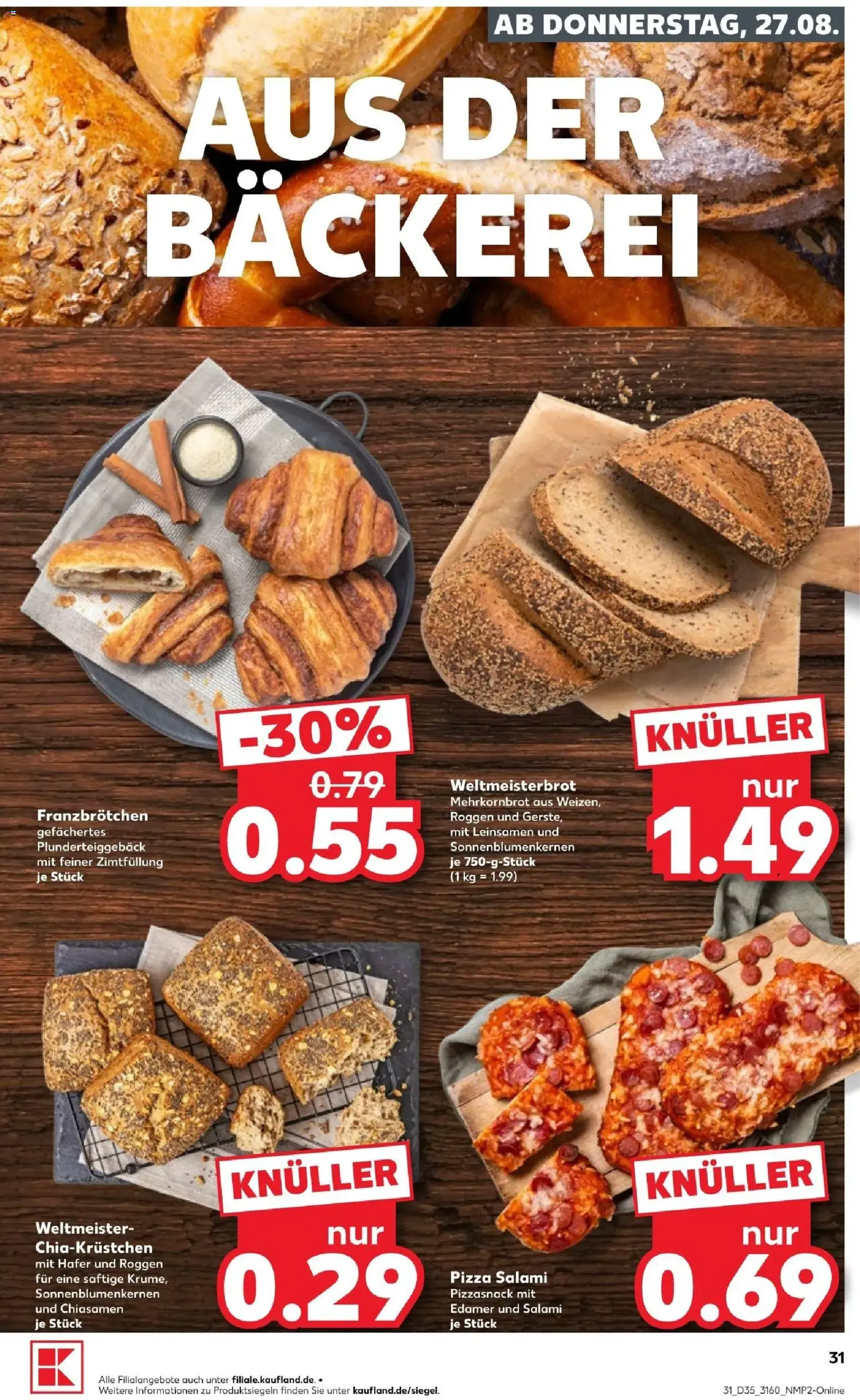 Kaufland Prospekt - Gültiger Prospekt ab 27.08.2026, Seite 31 von insgesamt 60