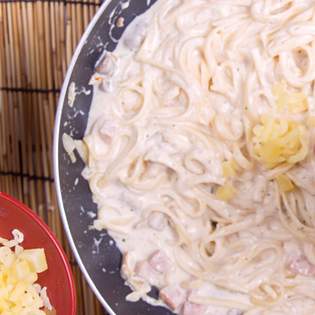 Recipe preview Spaghetti with Mozzarella