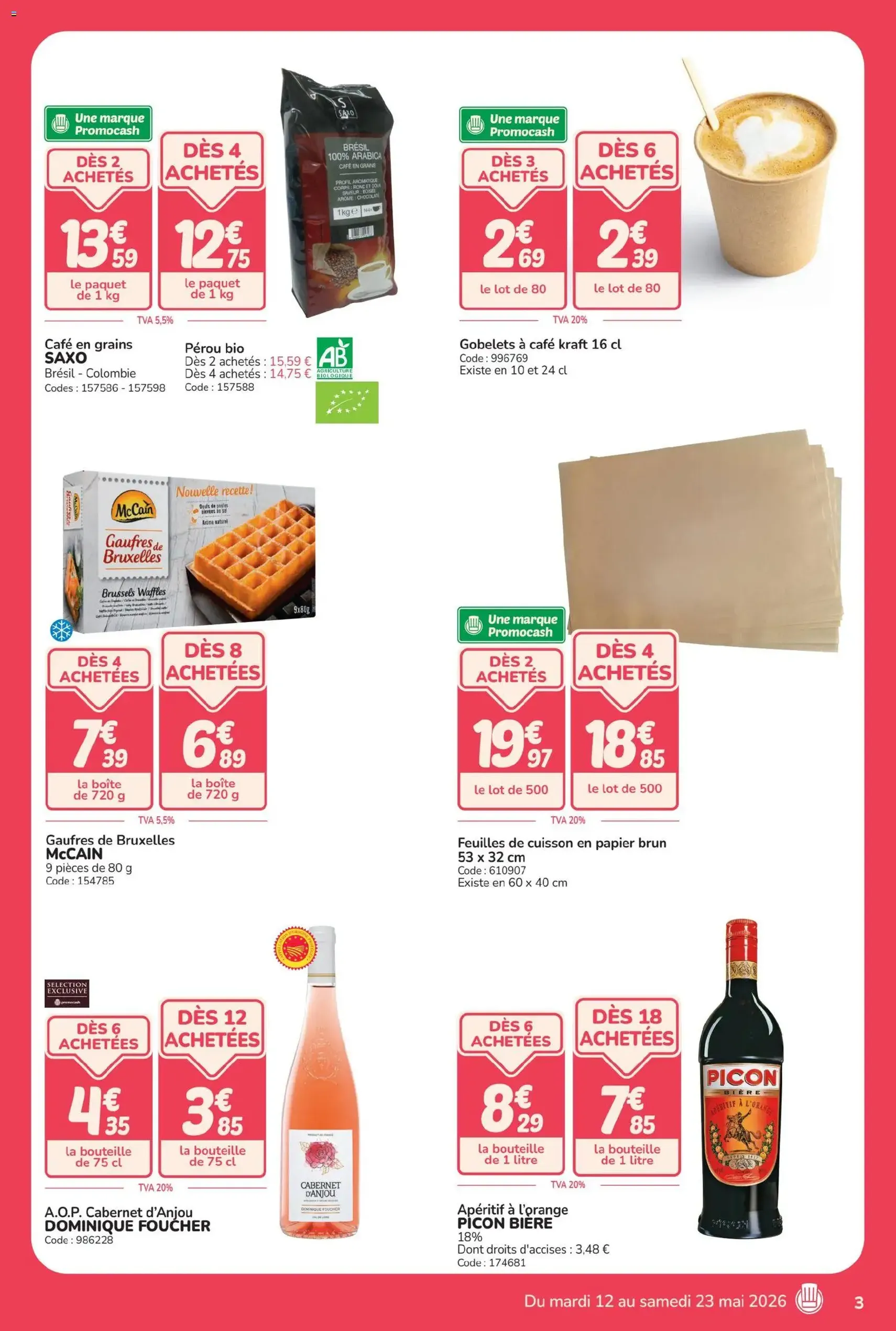 Promocash catalogue - brochure valable à partir du 12/05/2026, page 3 sur 24