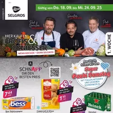 Selgros Prospekt - Prospekt Vorschau gültig ab 18.09.2025