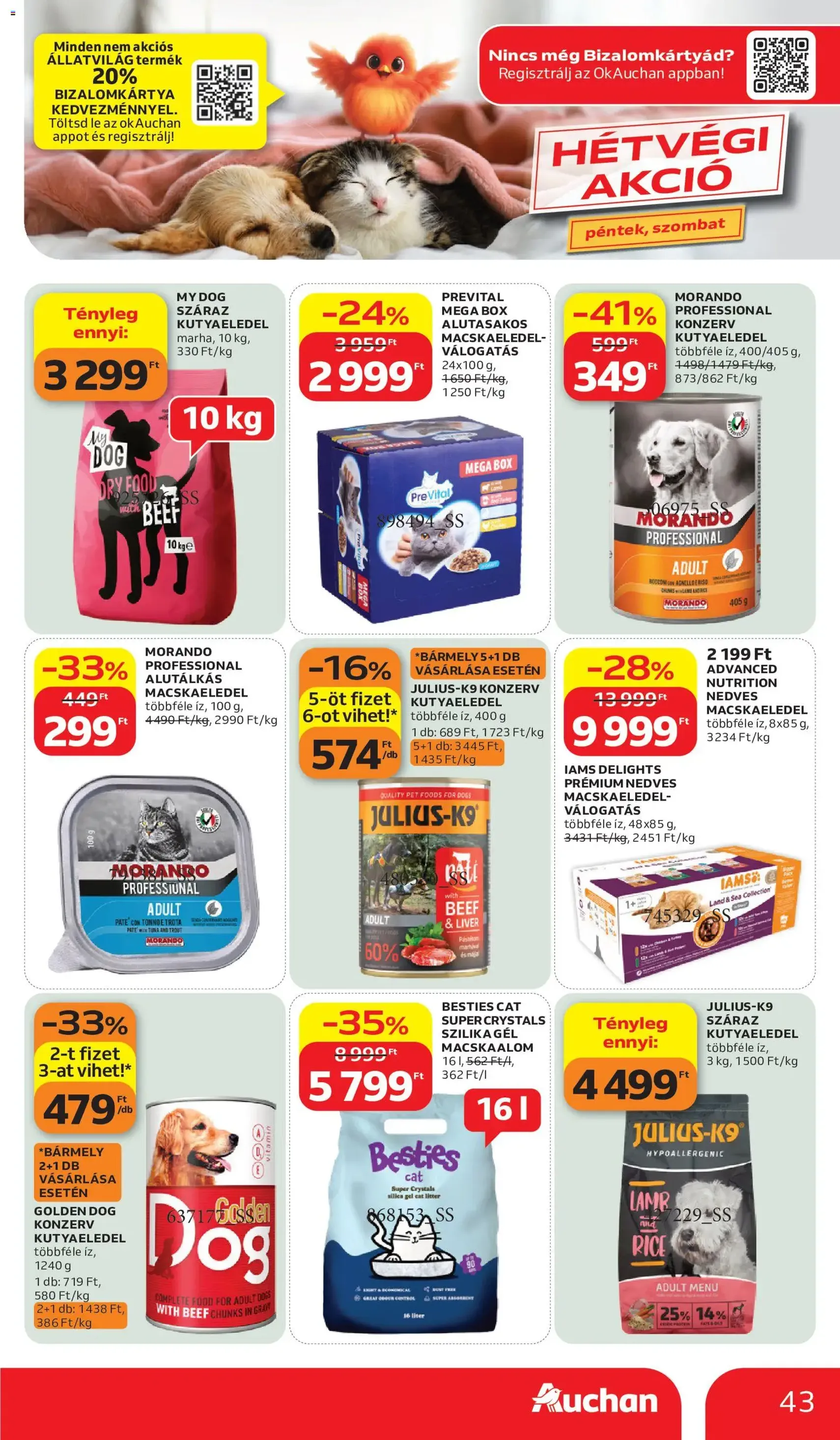 Auchan akciós újság - 2026.06.11. érvényes szórólap 43 oldal 46 oldalból
