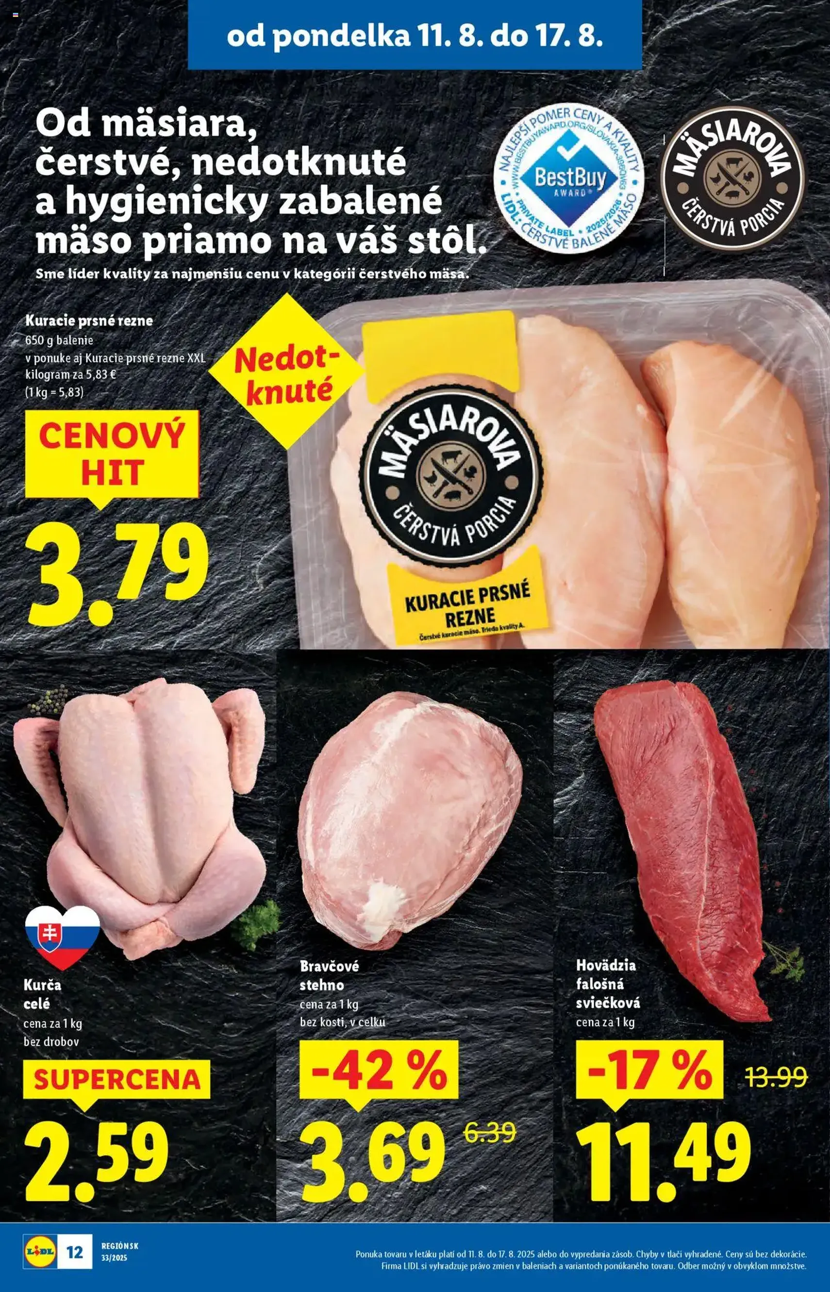 Lidl leták - platný leták od 11.08.2025 strana 12 z 93