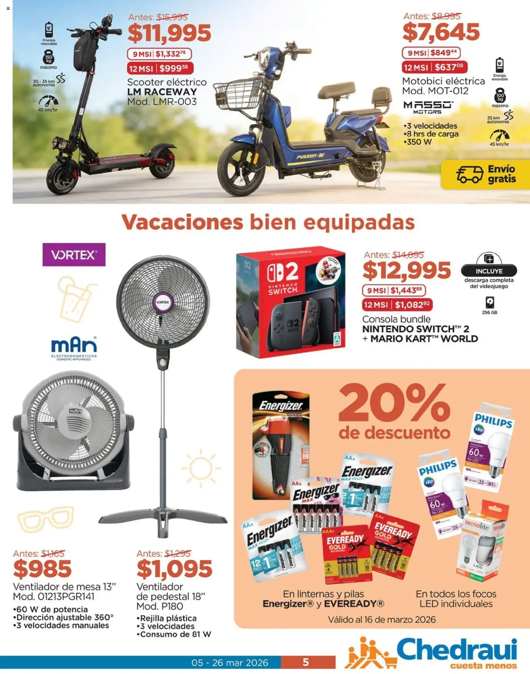 Chedraui folleto - folleto válido desde 05/03/2026 página 5 de 16