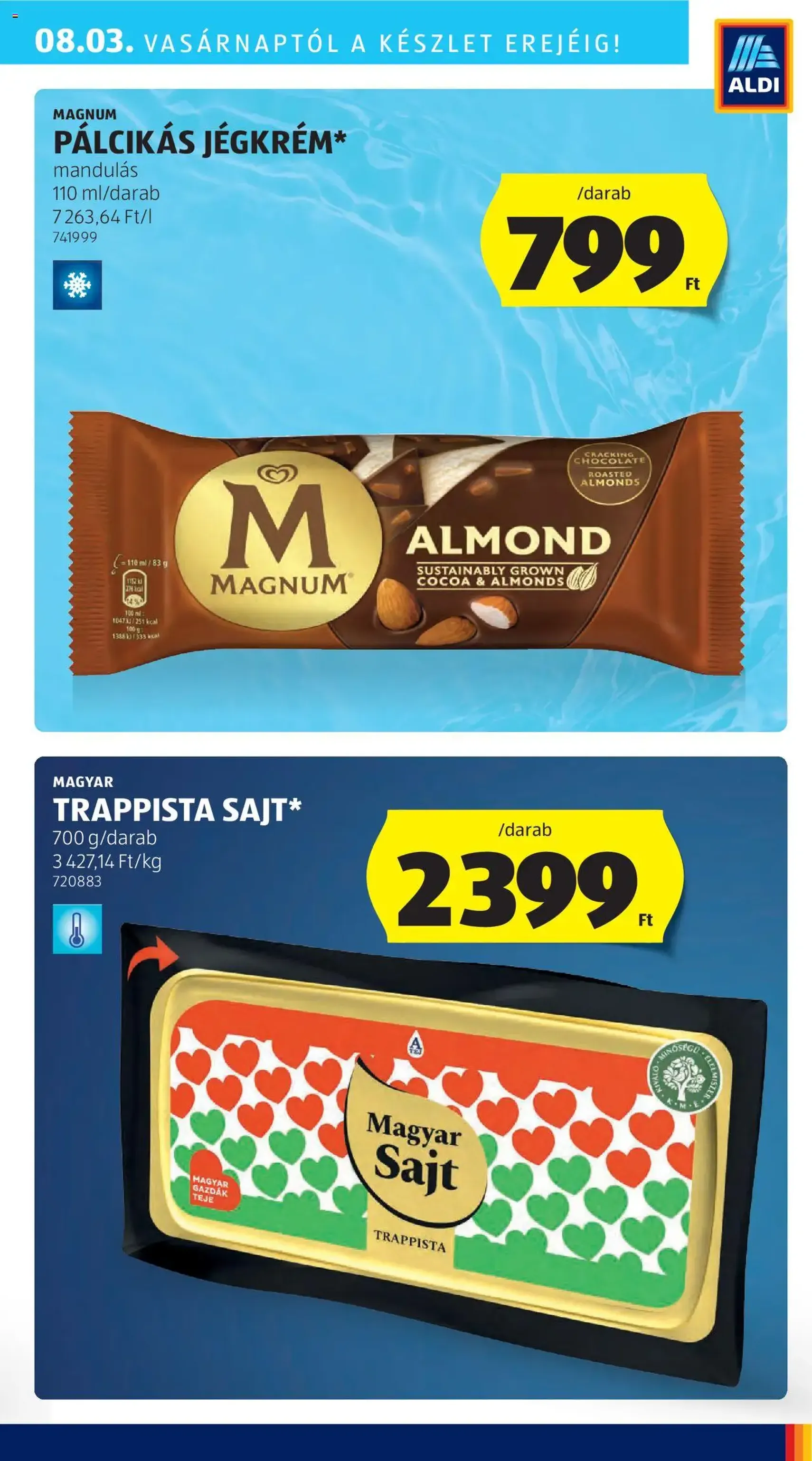 Aldi Akciós újság - 2025.07.31. érvényes szórólap 5 oldal 54 oldalból Aldi Akciós újság - 2025.07.31. érvényes szórólap 5 oldal 54 oldalból