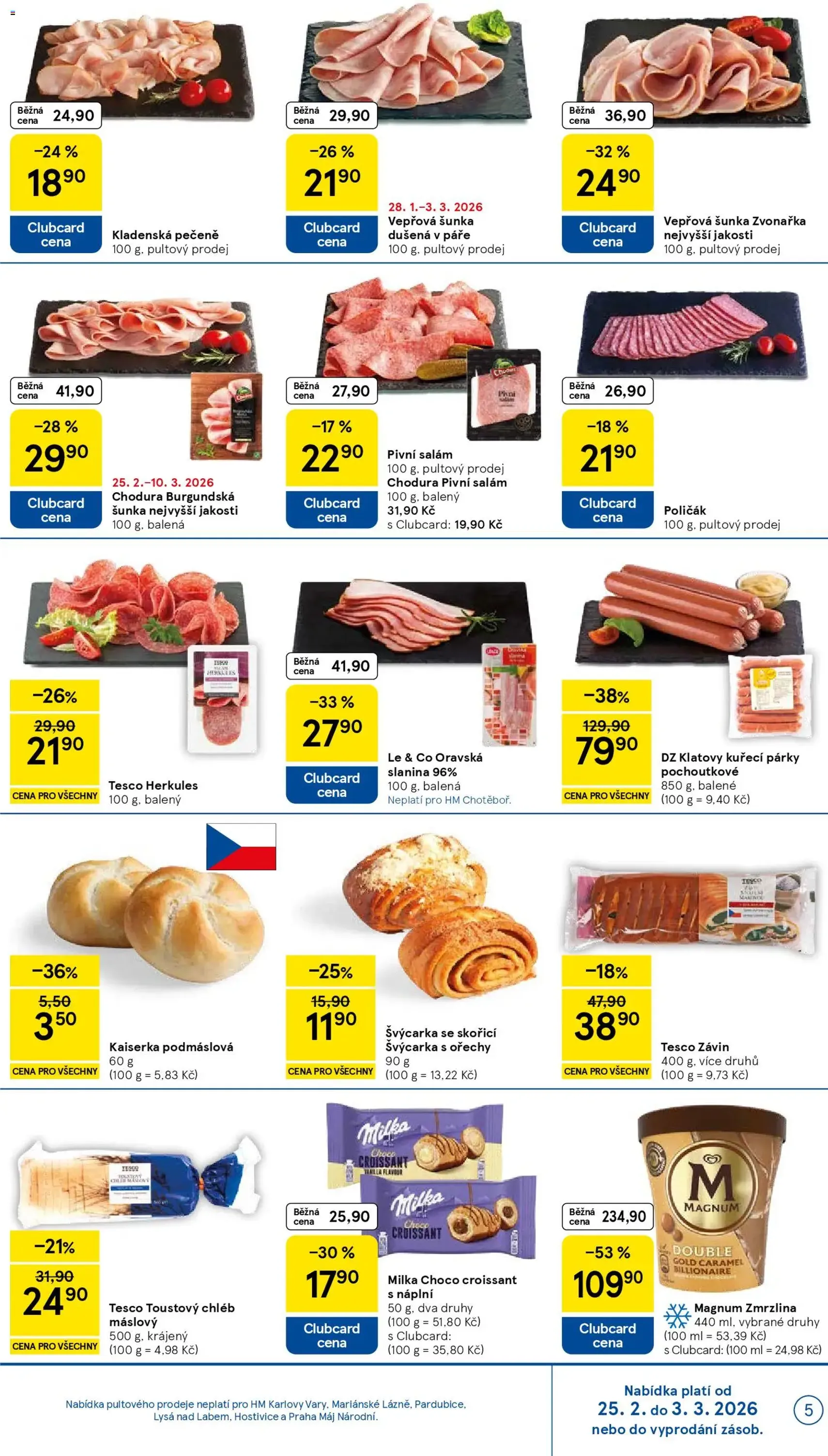 Tesco leták - Hypermarket - platný leták od 25.02.2026 strana 5 z 22
