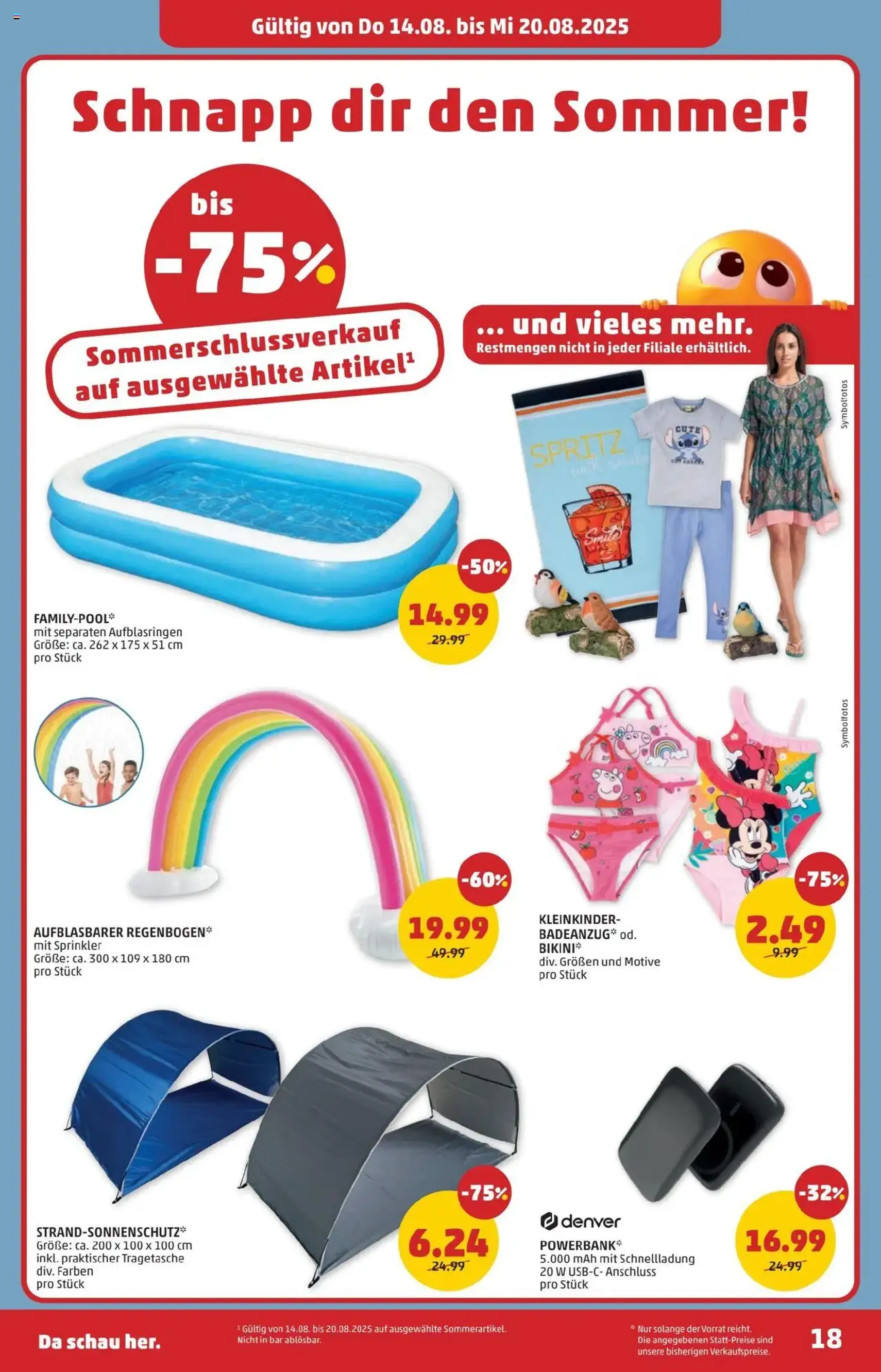 Penny Markt Flugblatt - Gültiger Prospekt ab 14.08.2025, Seite 18 von insgesamt 28 Penny Markt Flugblatt - Gültiger Prospekt ab 14.08.2025, Seite 18 von insgesamt 28