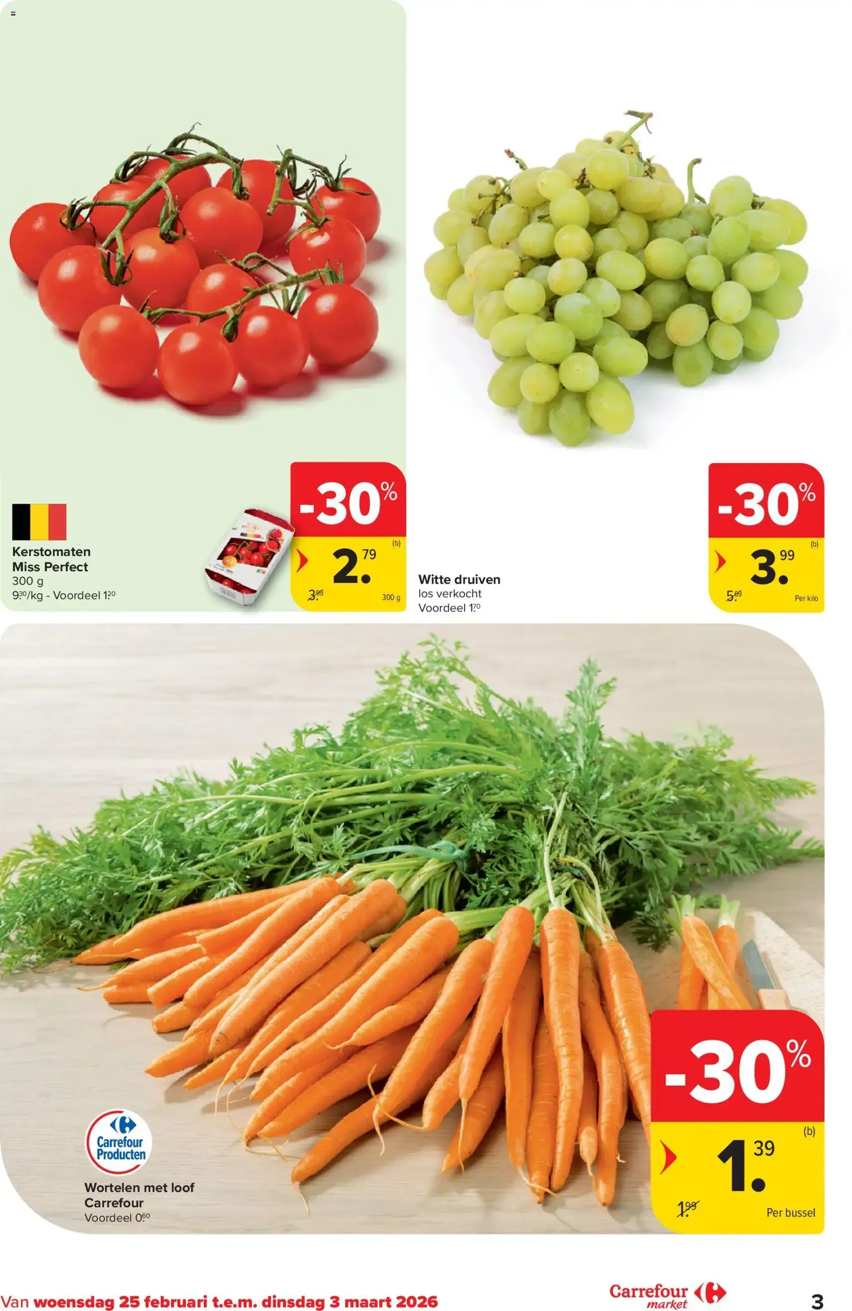 Carrefour market folder week 9 - geldige folder vanaf 25/02/2026 pagina 3 van 20