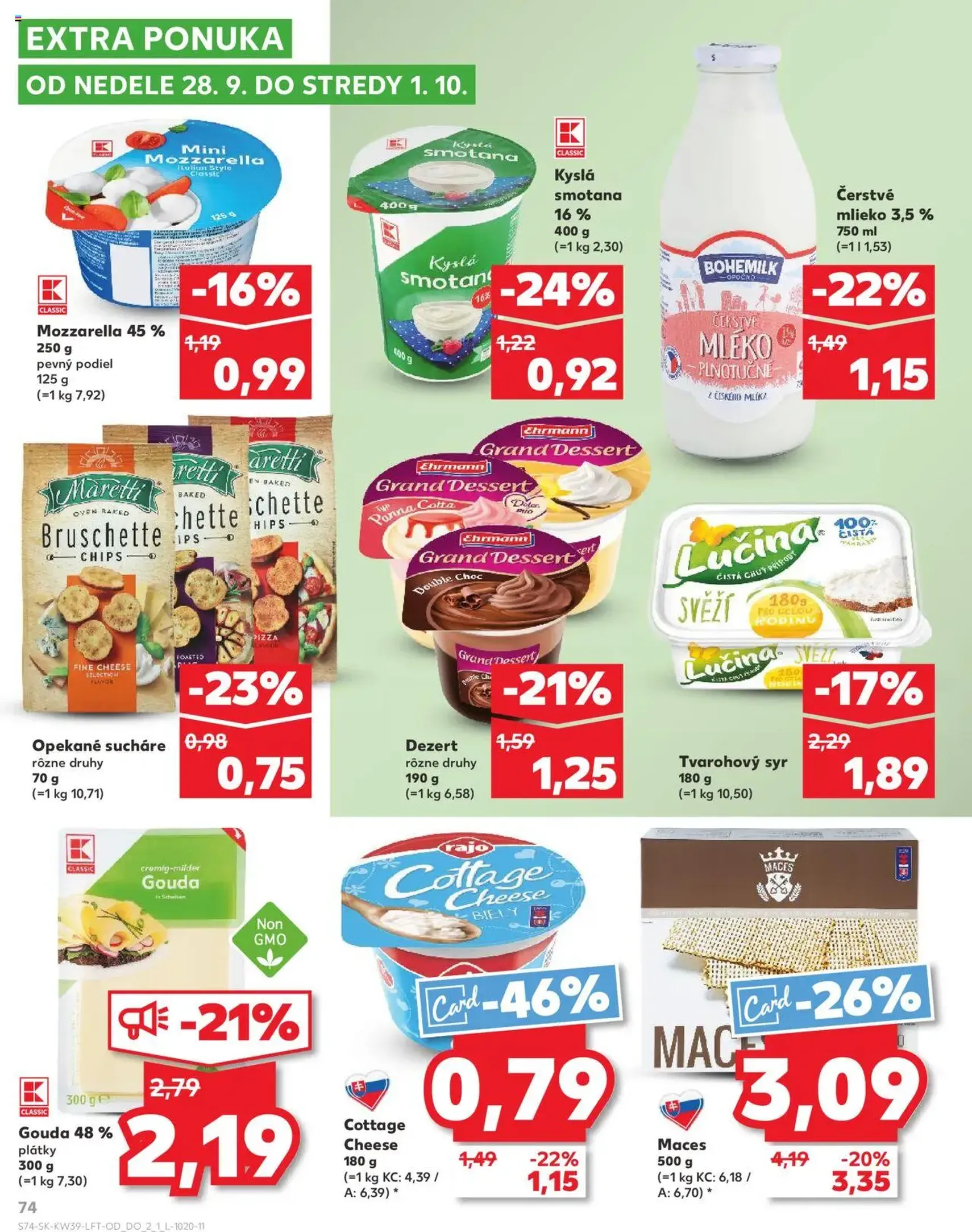 Kaufland SK Bratislava-Devínska Nová Ves - 2025.09.25. érvényes szórólap 74 oldal 78 oldalból