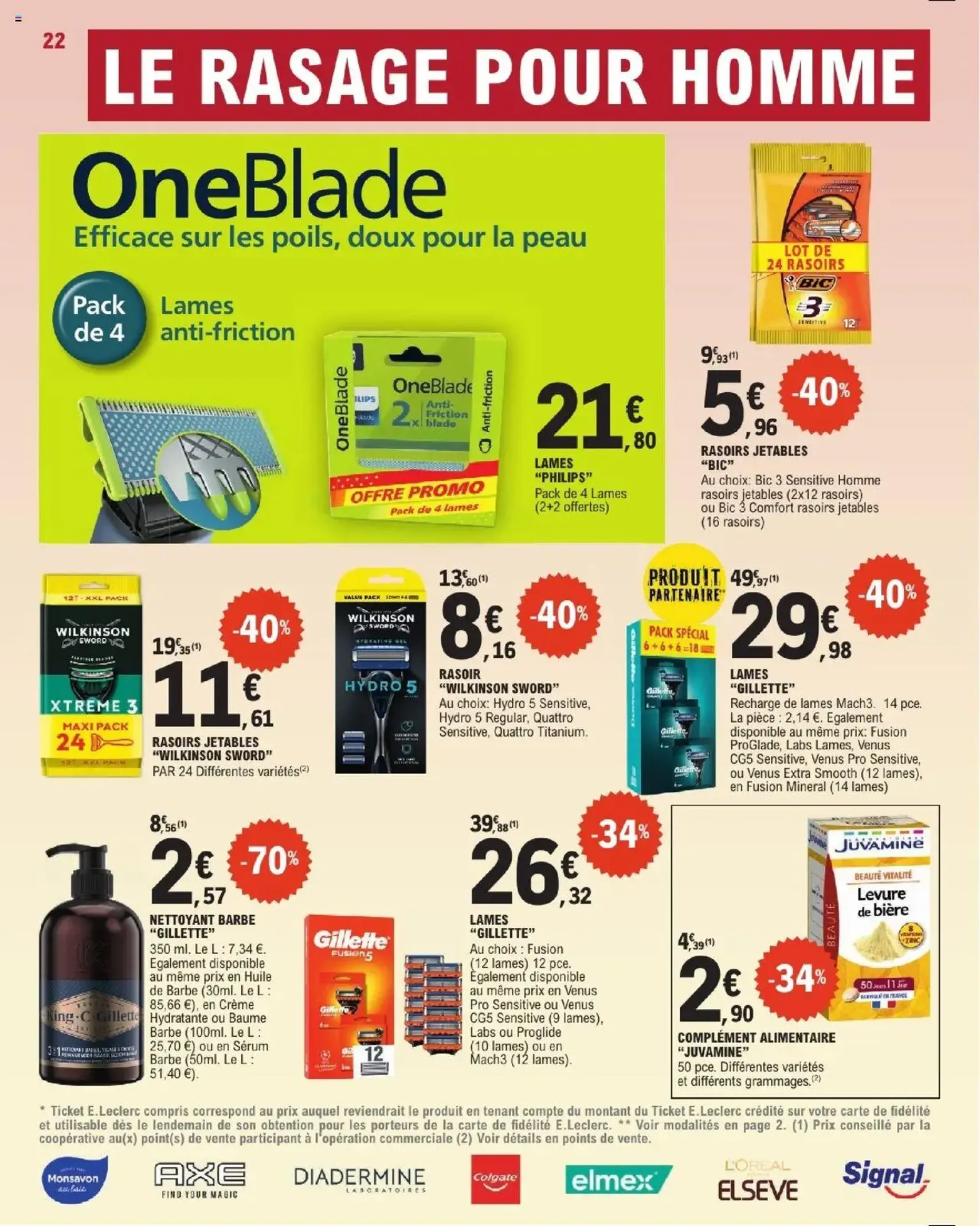 E.Leclerc catalogue semaine 36 - brochure valable à partir du 02/09/2025, page 22 sur 24 E.Leclerc catalogue semaine 36 - brochure valable à partir du 02/09/2025, page 22 sur 24