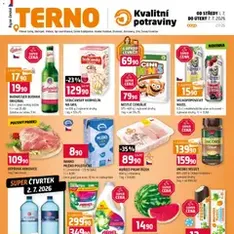 Terno leták - náhled letáku platný od 01.07.2026