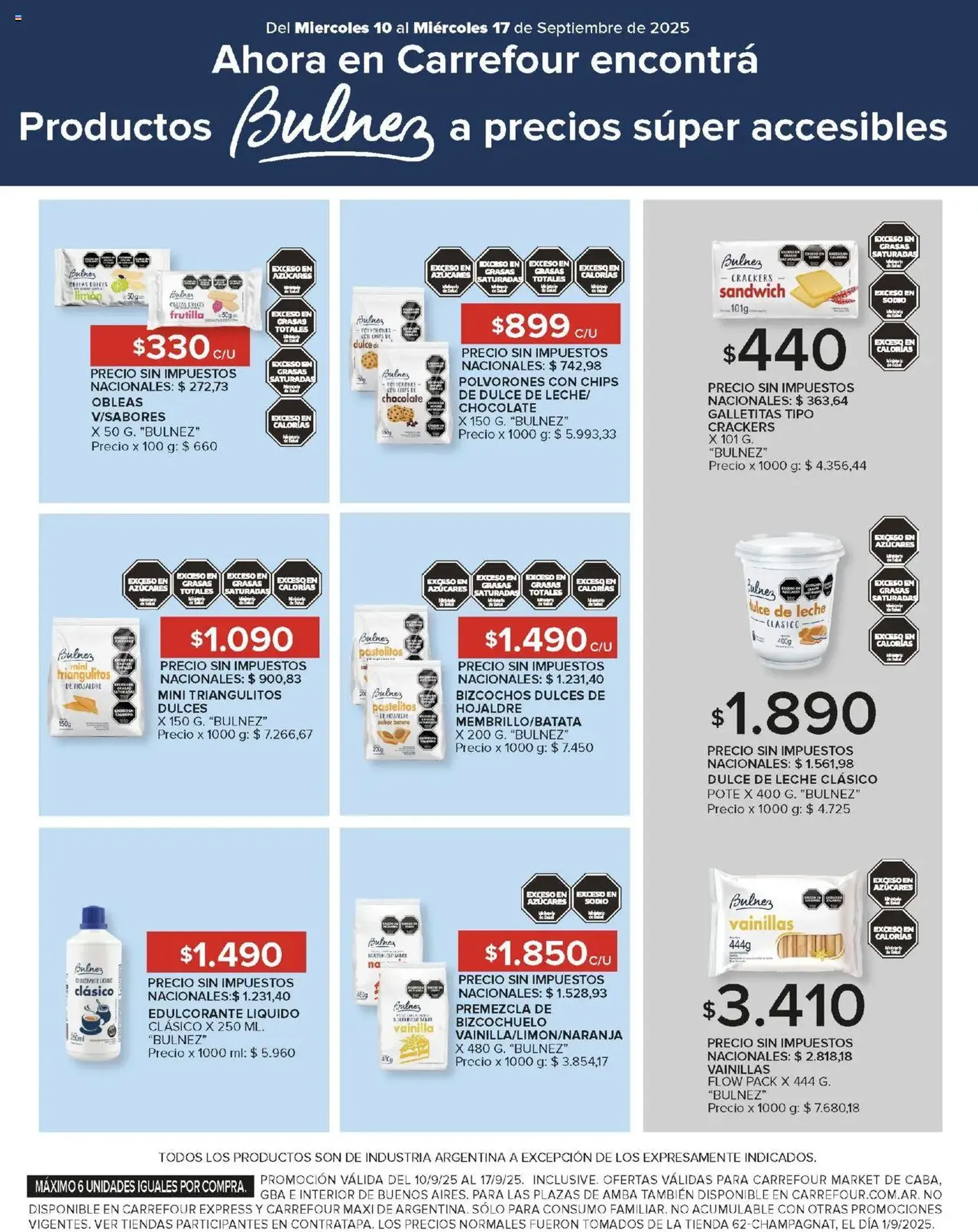 Carrefour Market catálogo - folleto válido desde 10/09/2025 página 12 de 22 Carrefour Market catálogo - folleto válido desde 10/09/2025 página 12 de 22