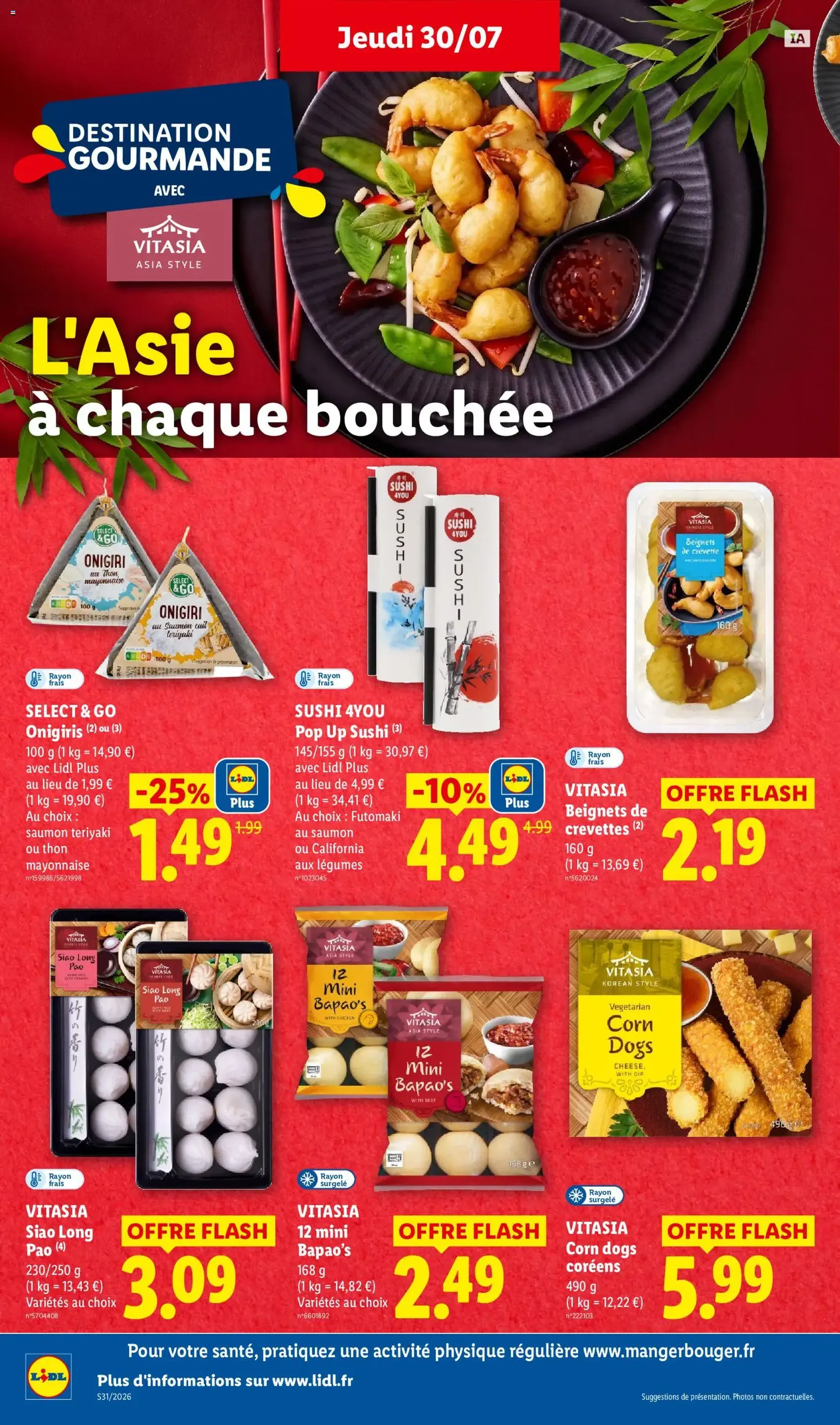 LIDL catalogue - brochure valable à partir du 30/07/2026, page 16 sur 59