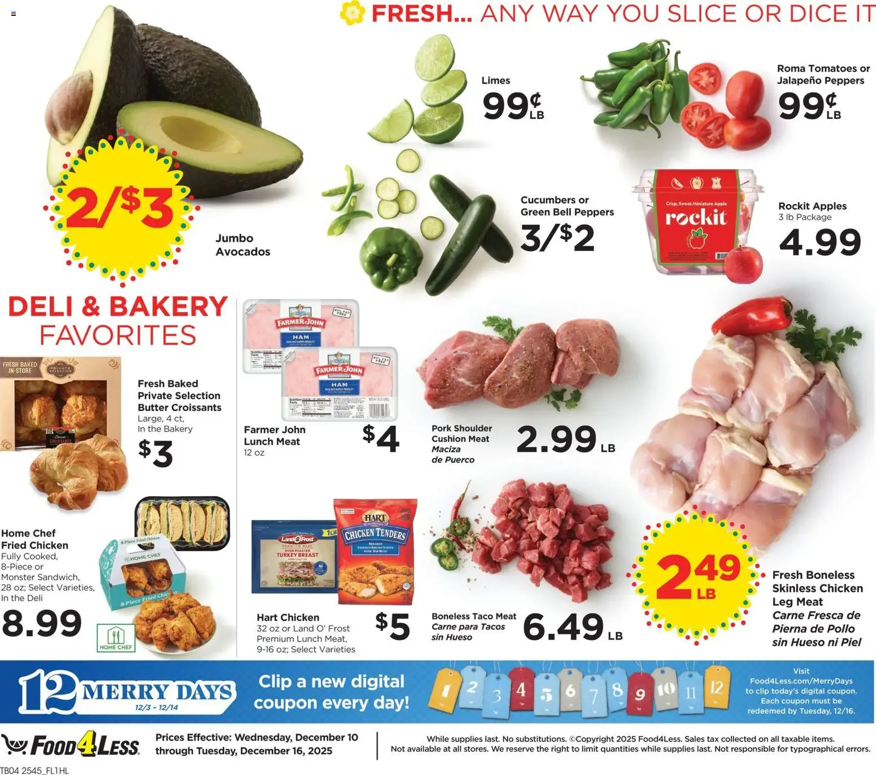 Food 4 Less Weekly Ad - valid flyer from 12/10/2025, page 5 of 7