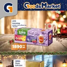 Goods Market Akciós újság - szórólap előnézete érvényes 2025.12.04. -tól