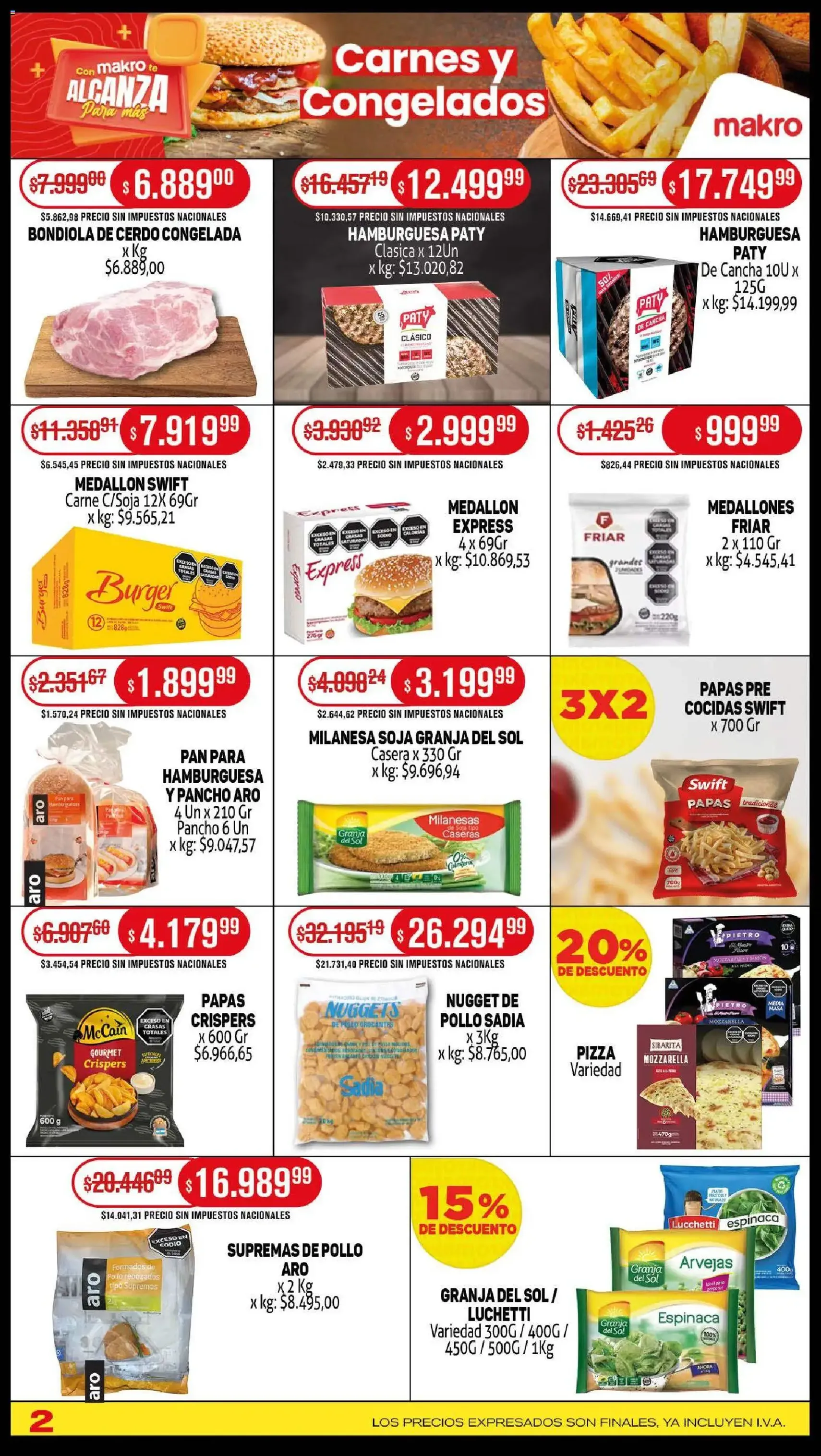 Makro ofertas - folleto válido desde 23/10/2025 página 2 de 15 Makro ofertas - folleto válido desde 23/10/2025 página 2 de 15