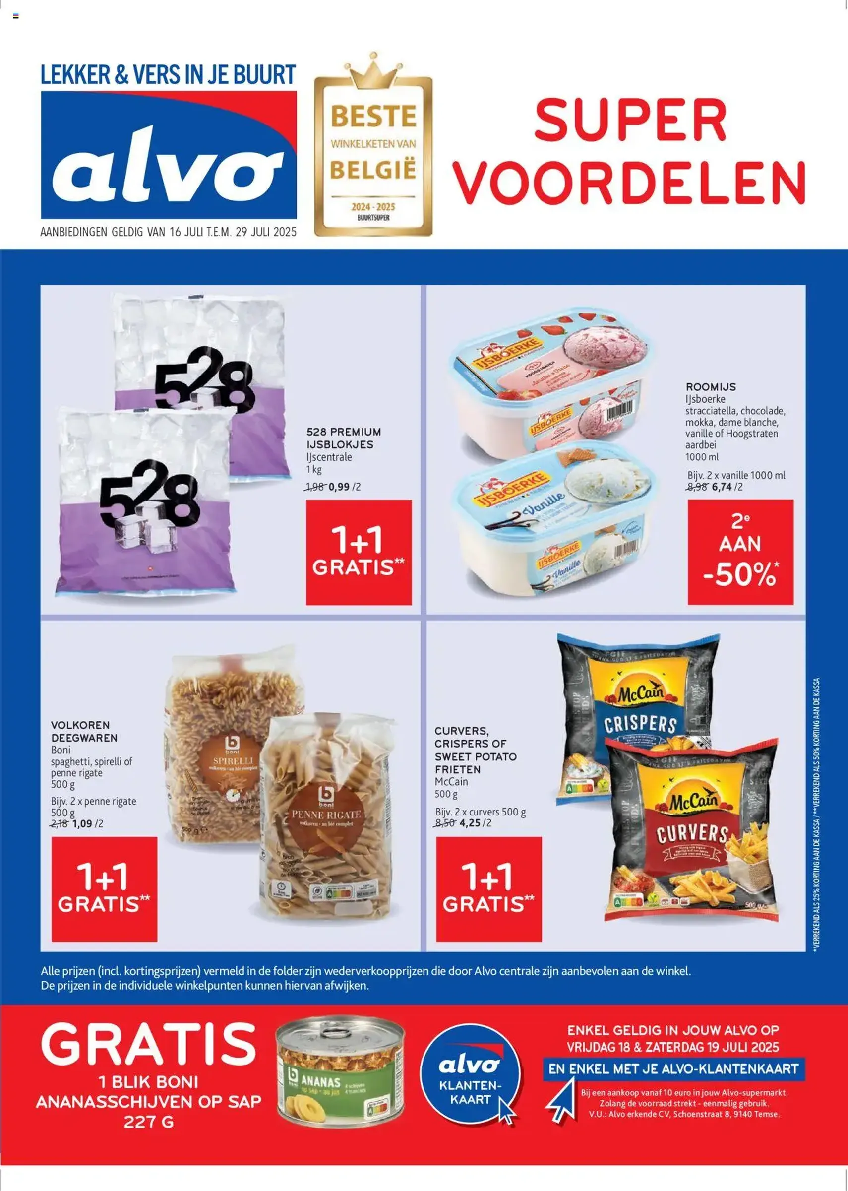 Alvo folder - geldige folder vanaf 16/07/2025 pagina 1 van 12